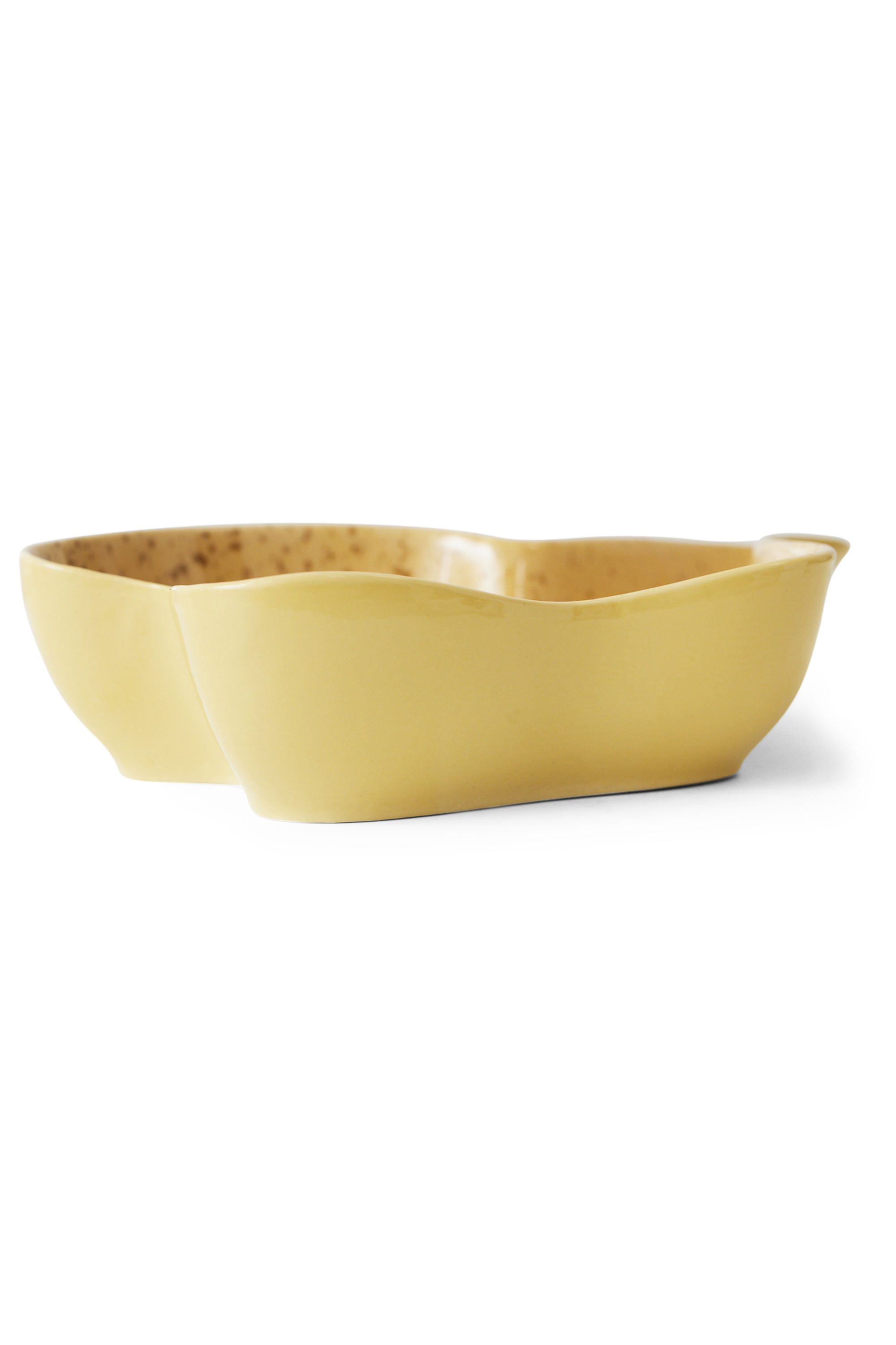 Shell serving bowl vanilla