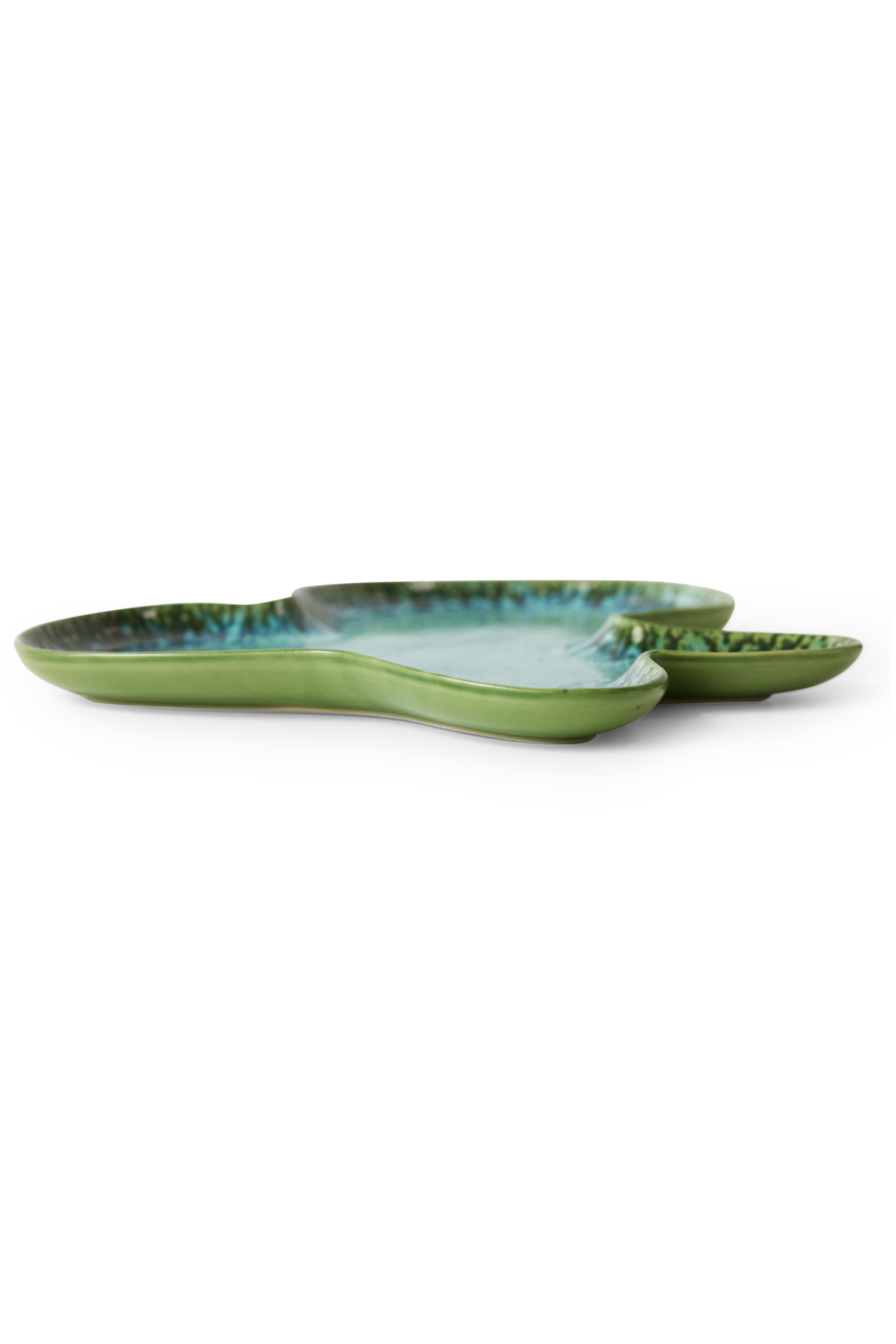 Shell plate teal