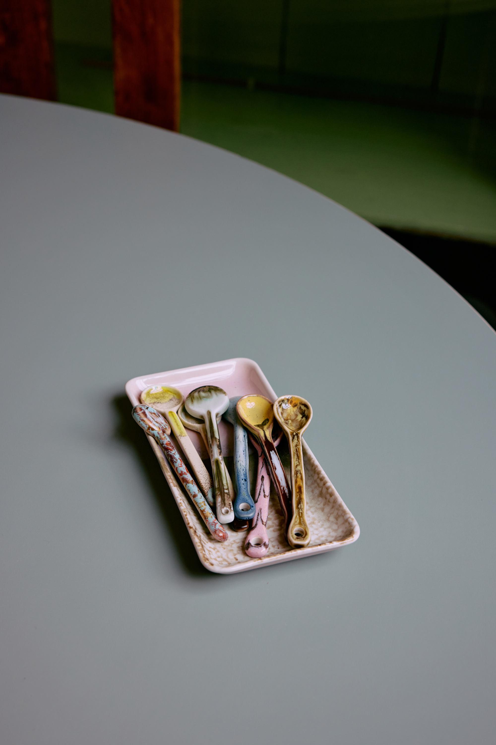 70s Ceramics kis tálca, Muse