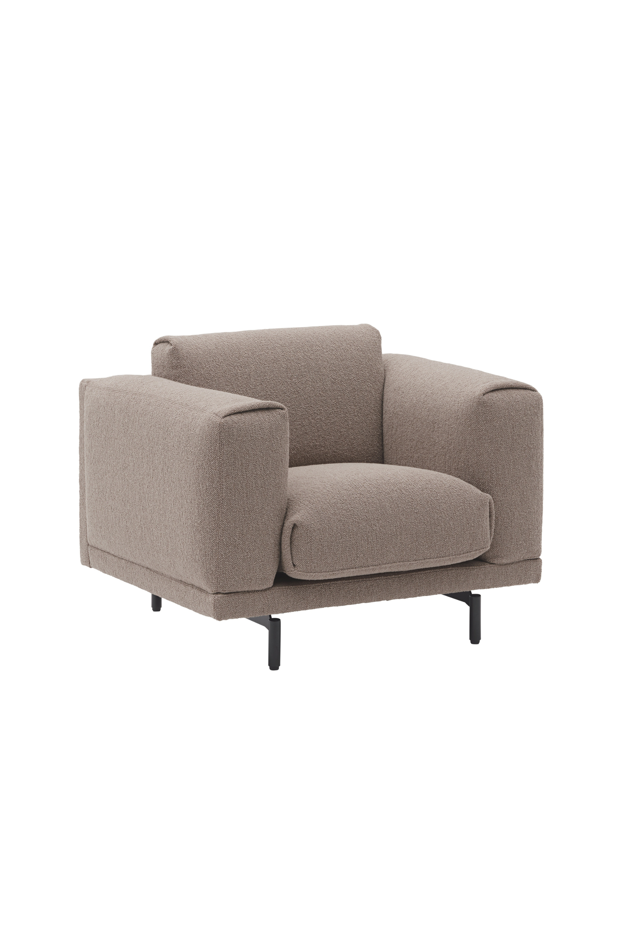 Rest Lounge Chair - Hearth 6 / Black