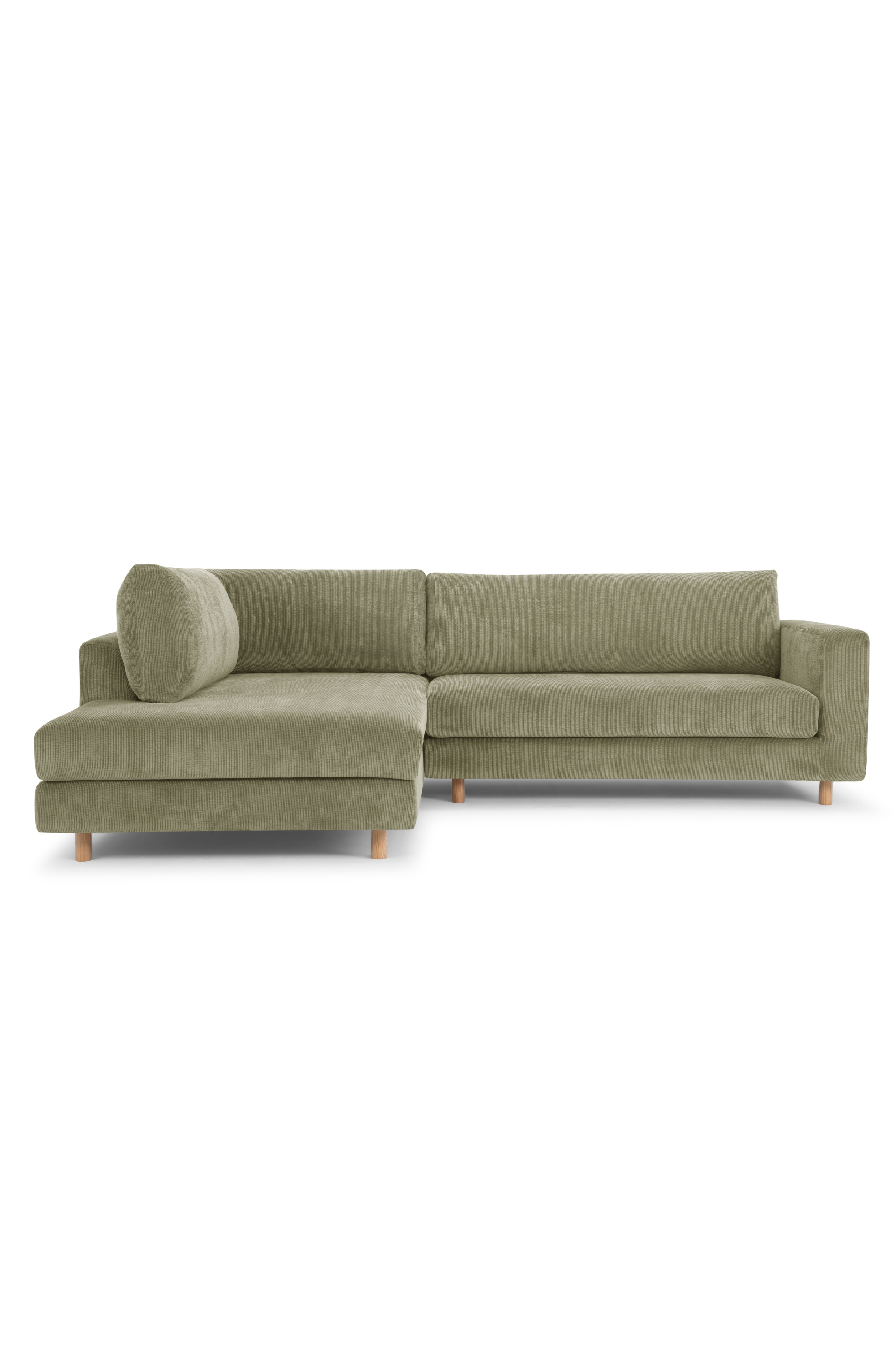Douglas Corner sofa left Free Sage