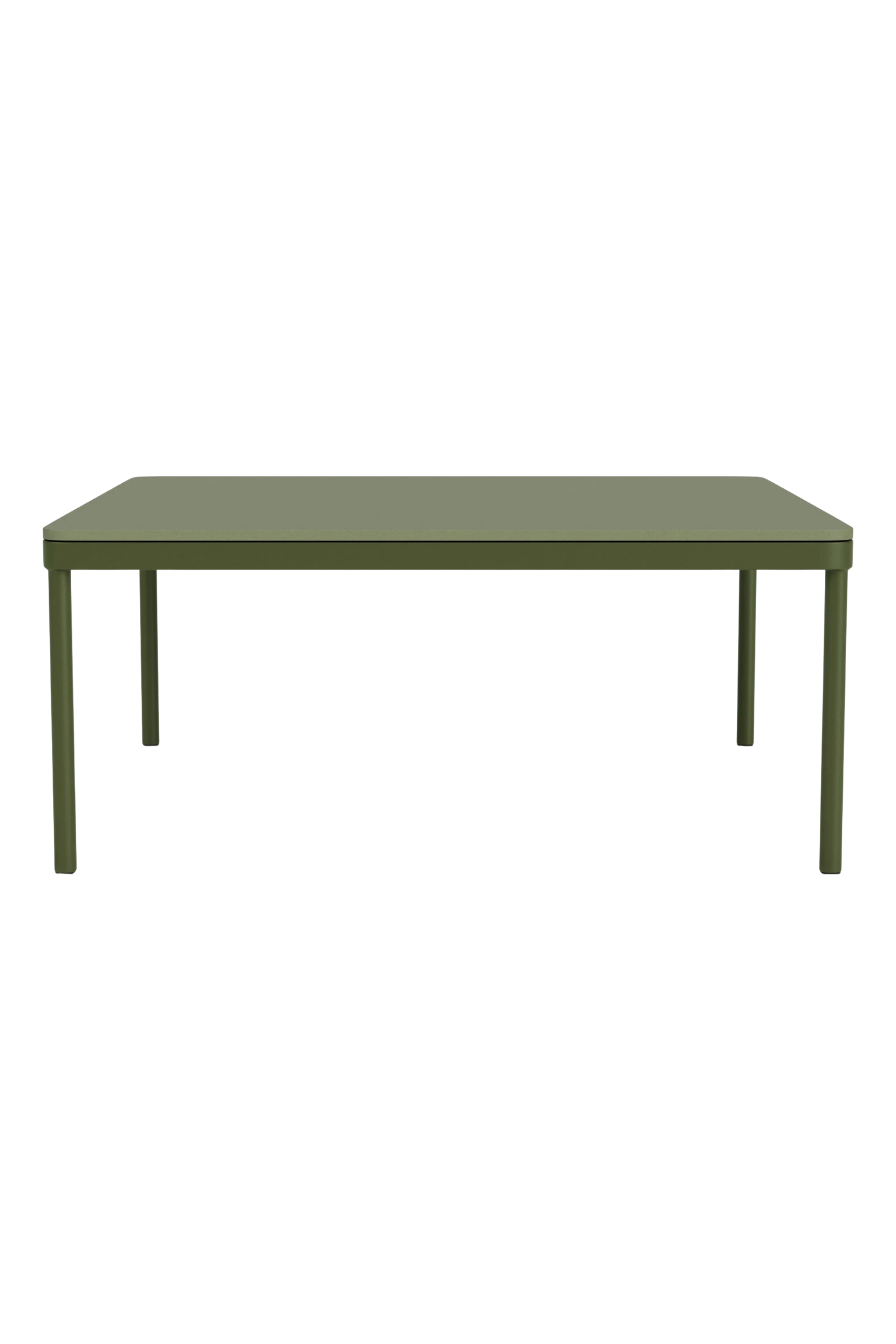 Vincent Outdoor Coffee table 88 x 88 Olive Green Steel