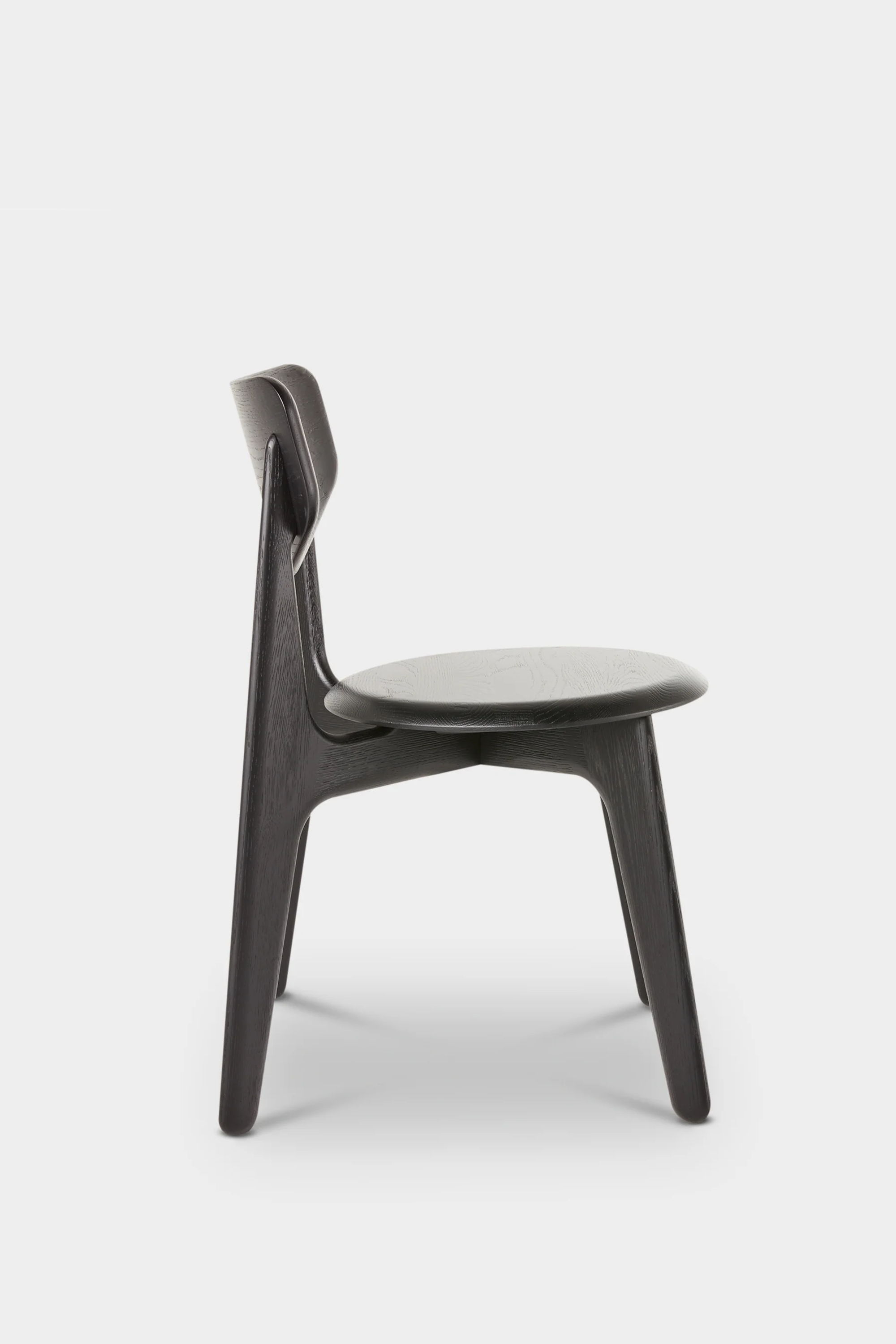 Slab Dining Chair Black