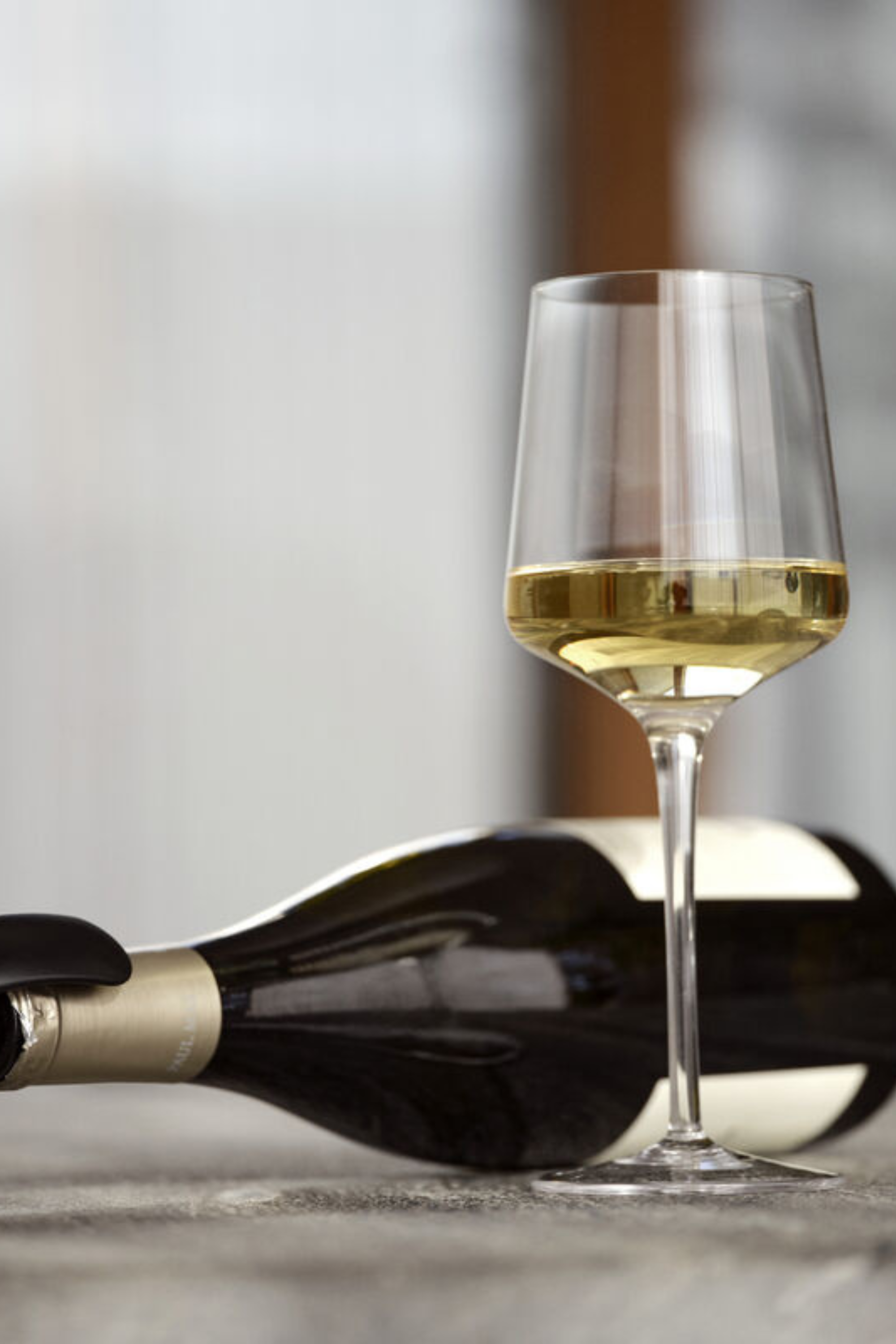 Rocks White wine glass set
