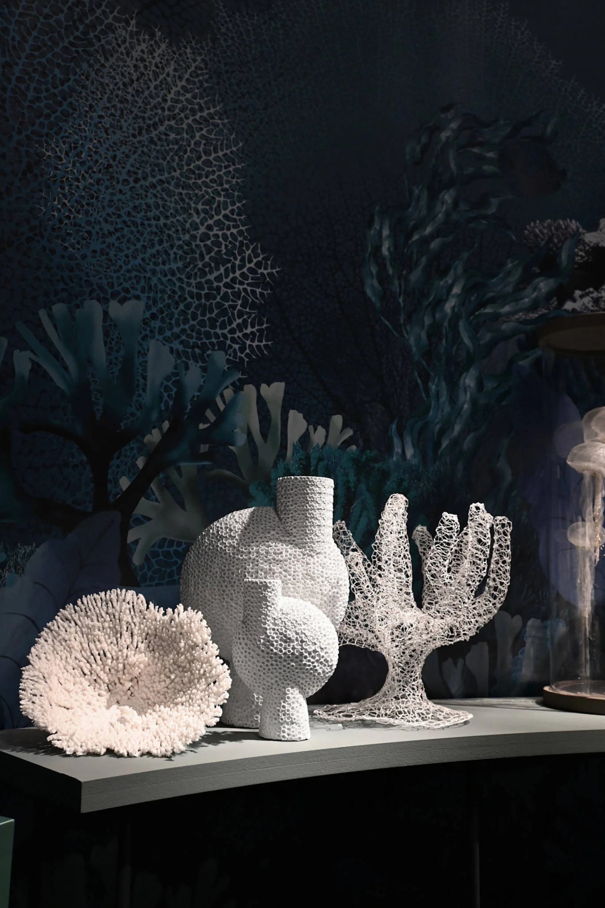 Sphere Bubl Shisen Váza, közepes, csontfehér