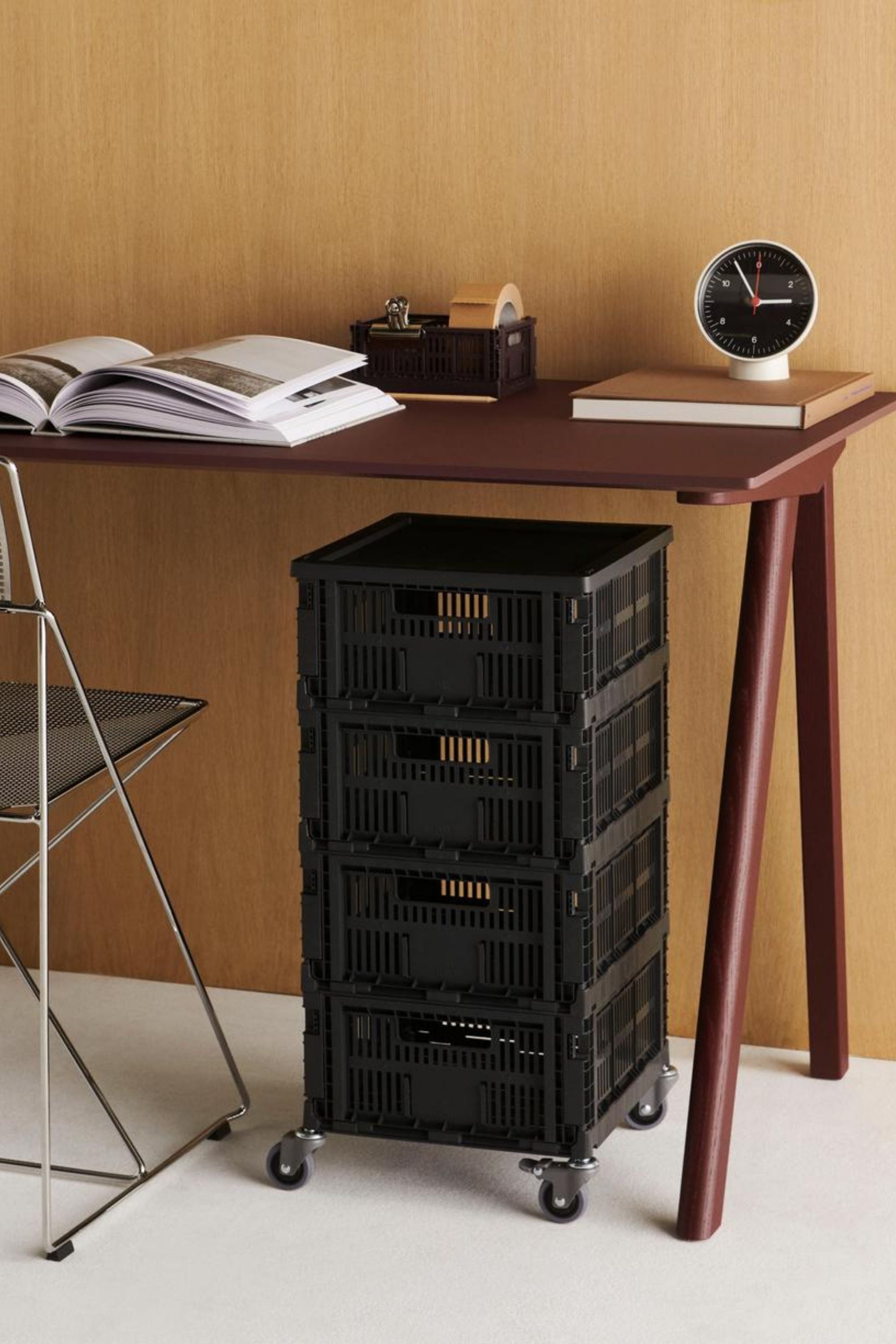 Table Clock black