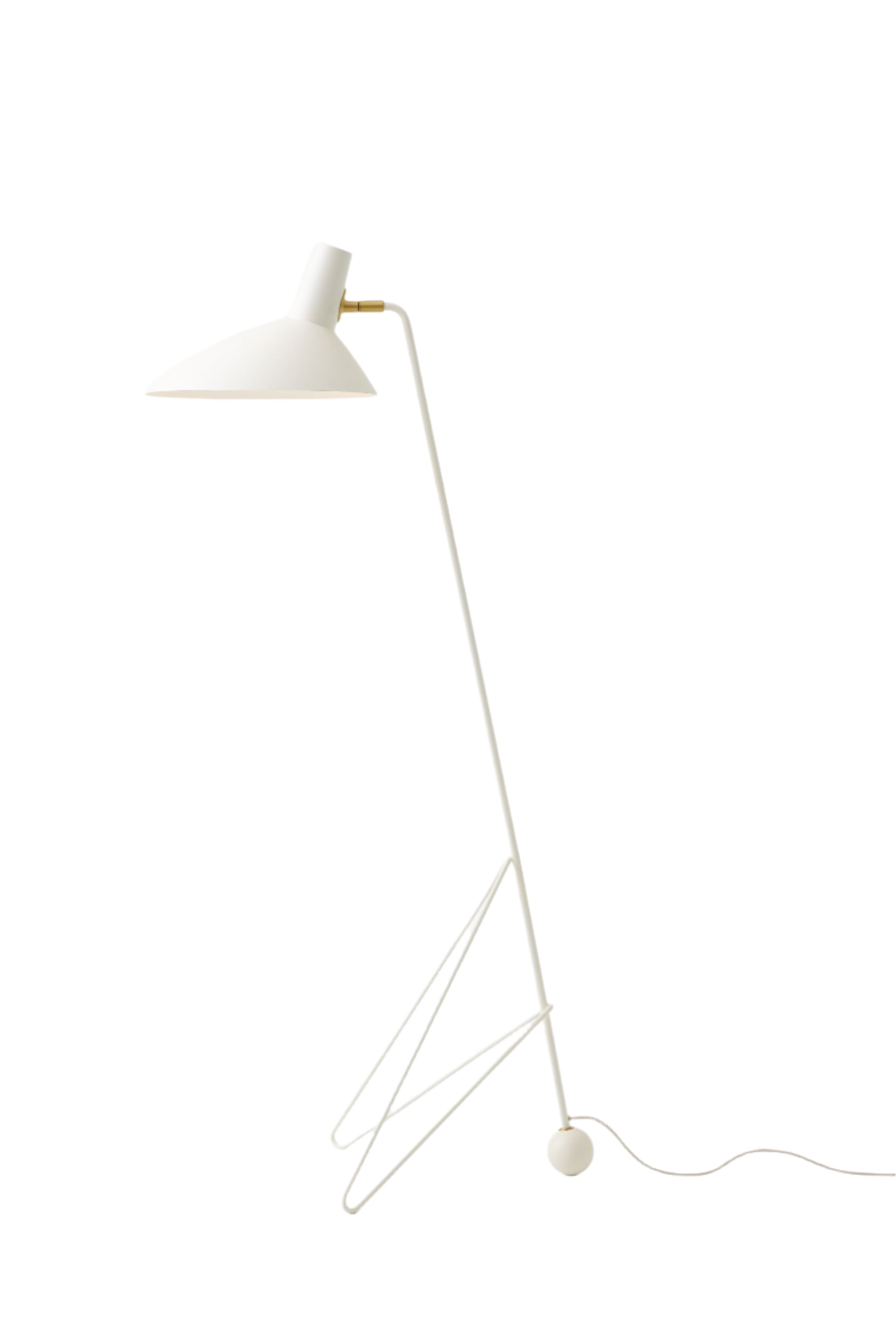 Tripod HM8 Floor Lamp White | &Tradition | Home of Solinfo |
