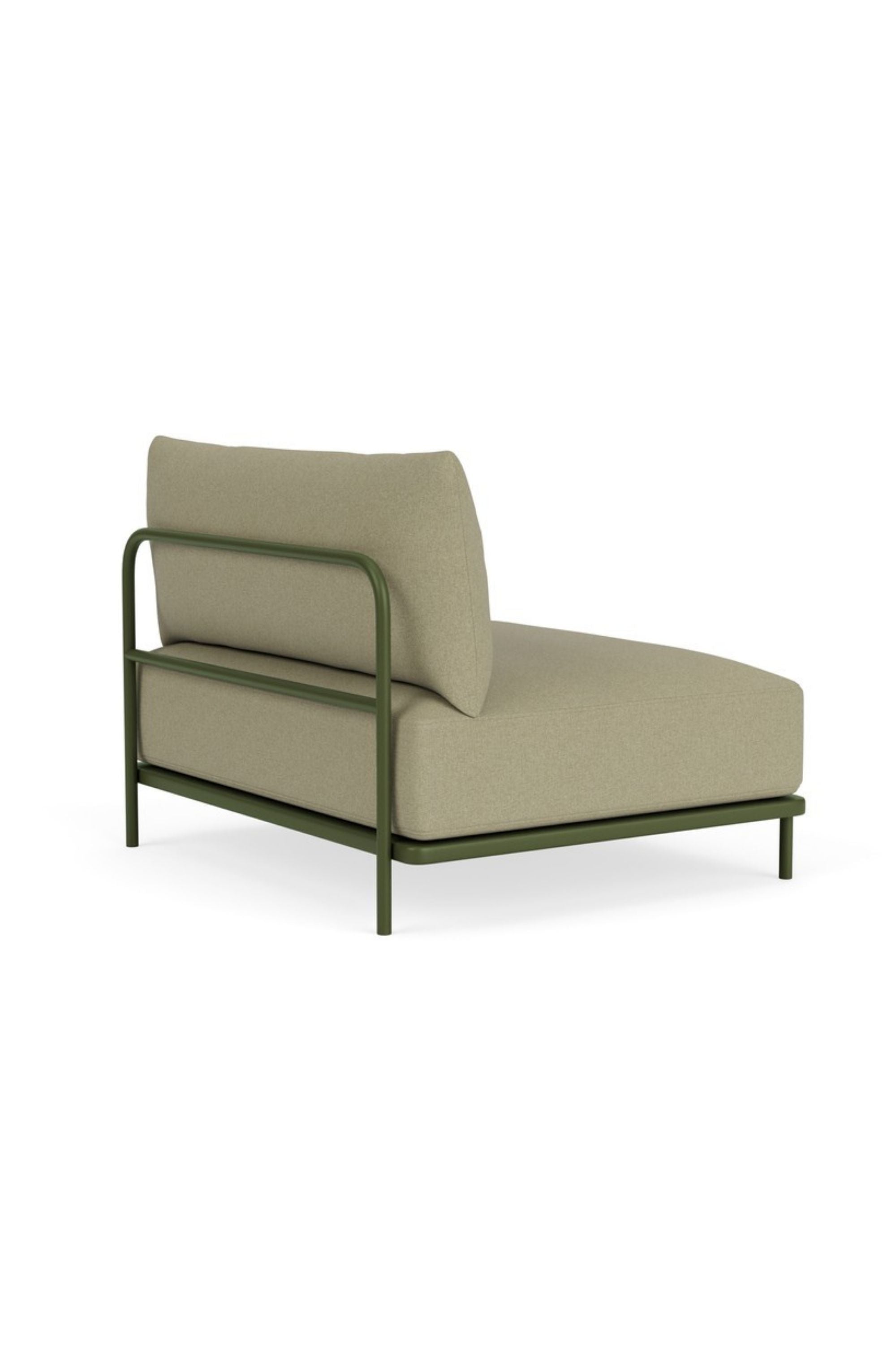 Vincent Outdoor Module 1-seater Clary Sage Green