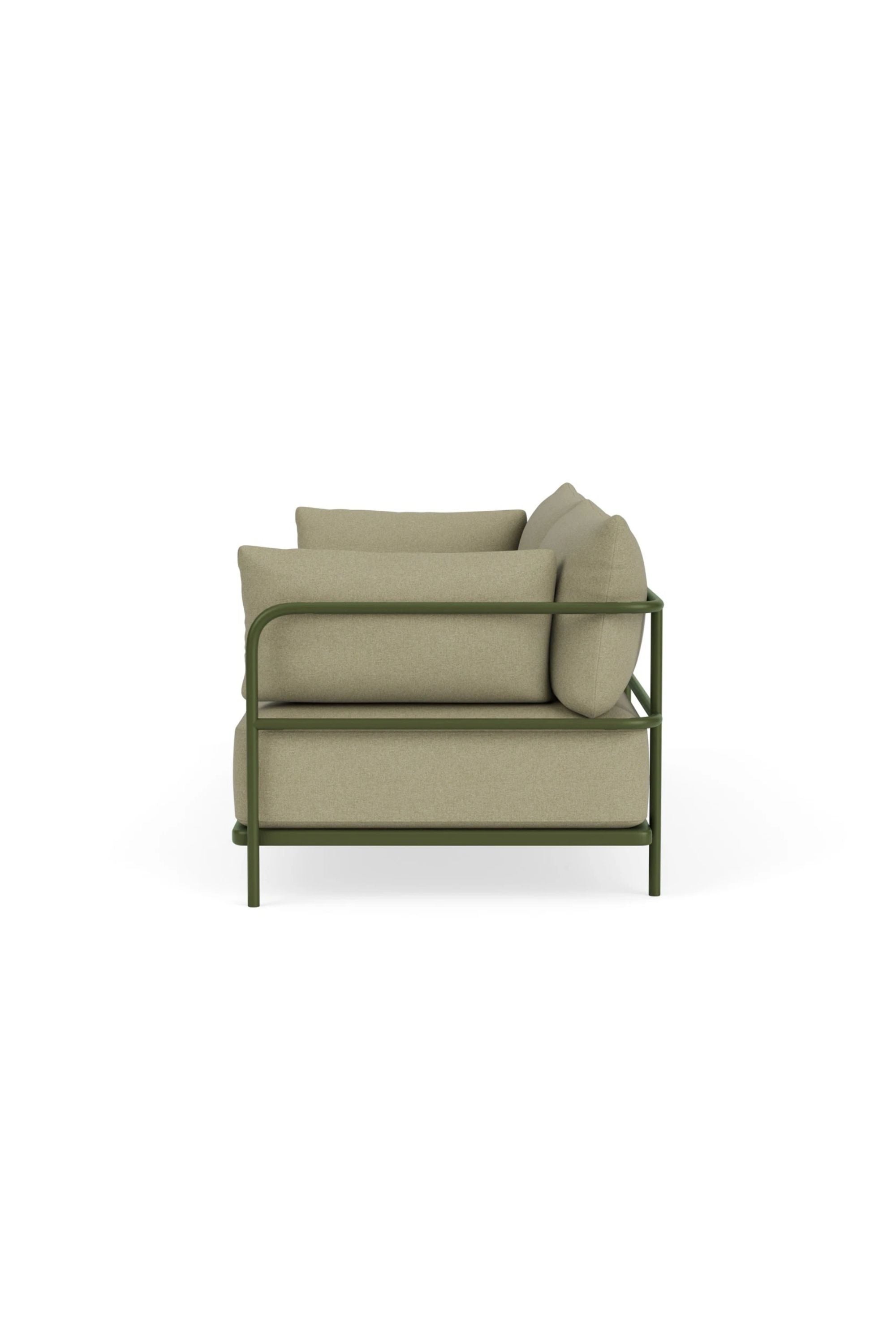 Vincent 3 személyes kültéri kanapé Clary Sage Green