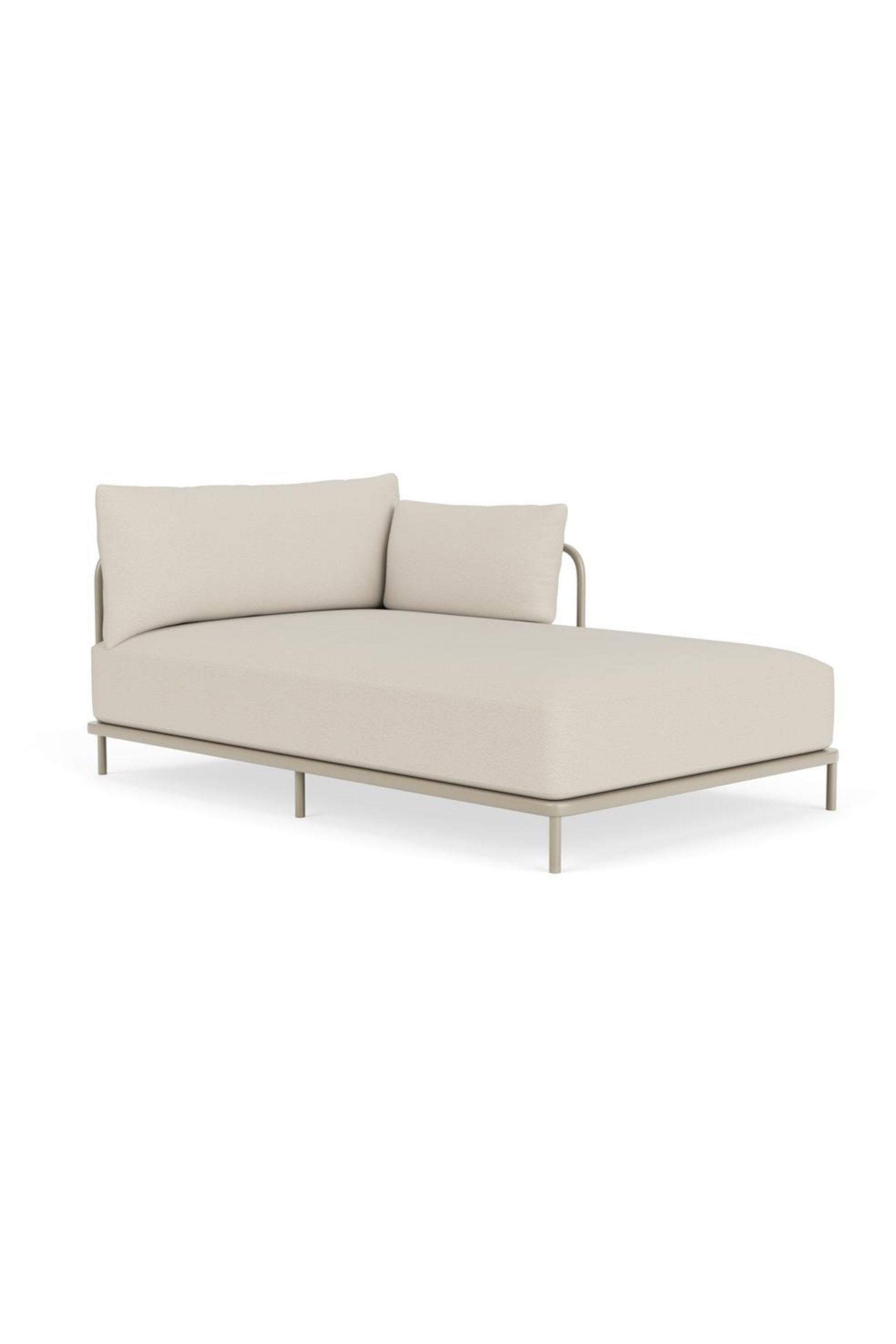 Vincent Outdoor Chaise longue arm right