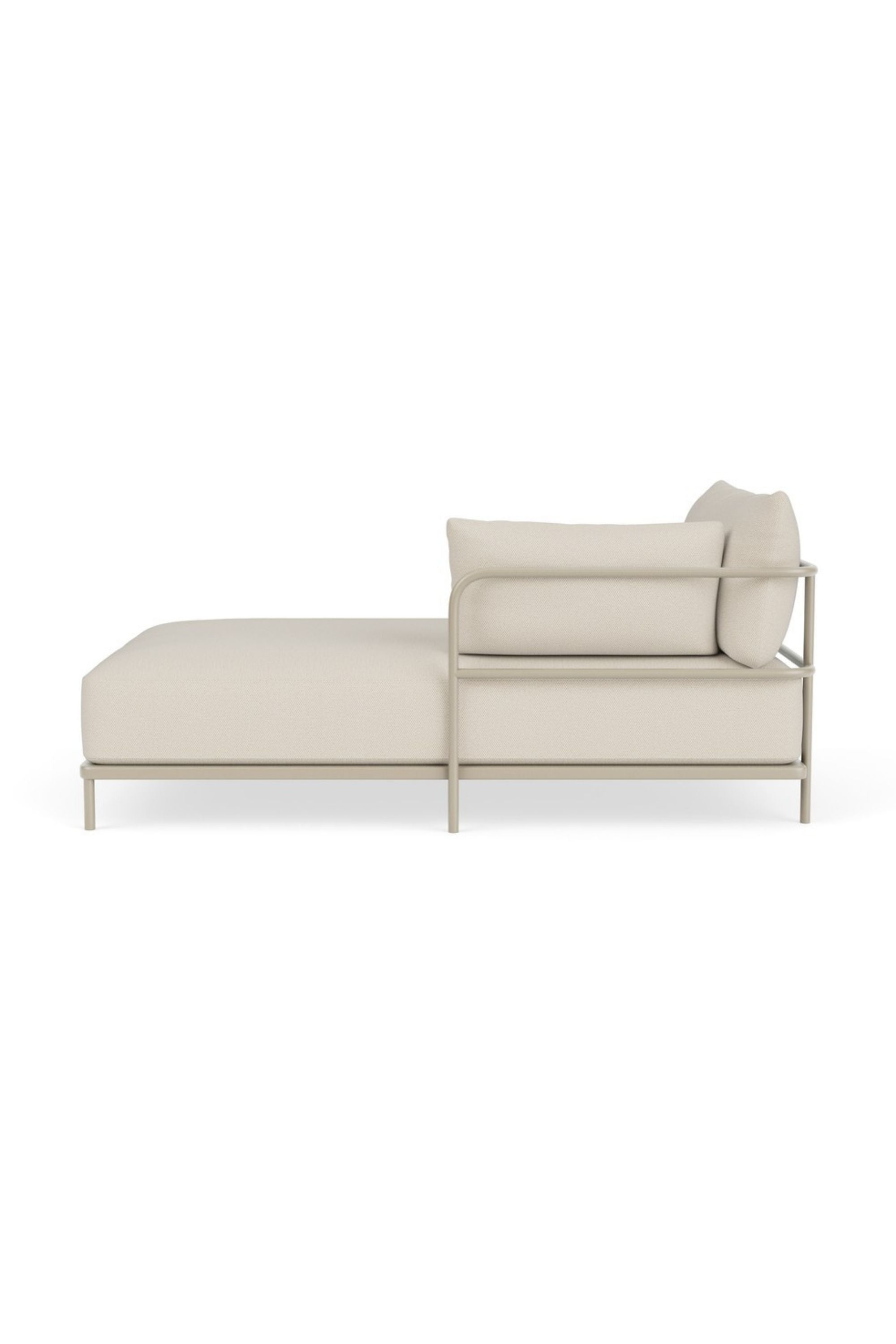 Vincent Outdoor Chaise longue arm right