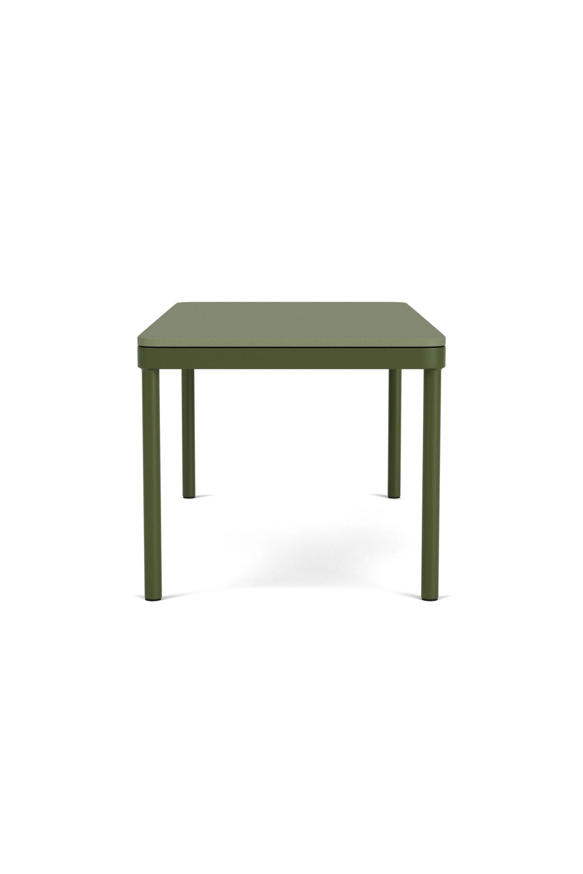 Vincent kültéri dohányzóasztal Olive Green Steel