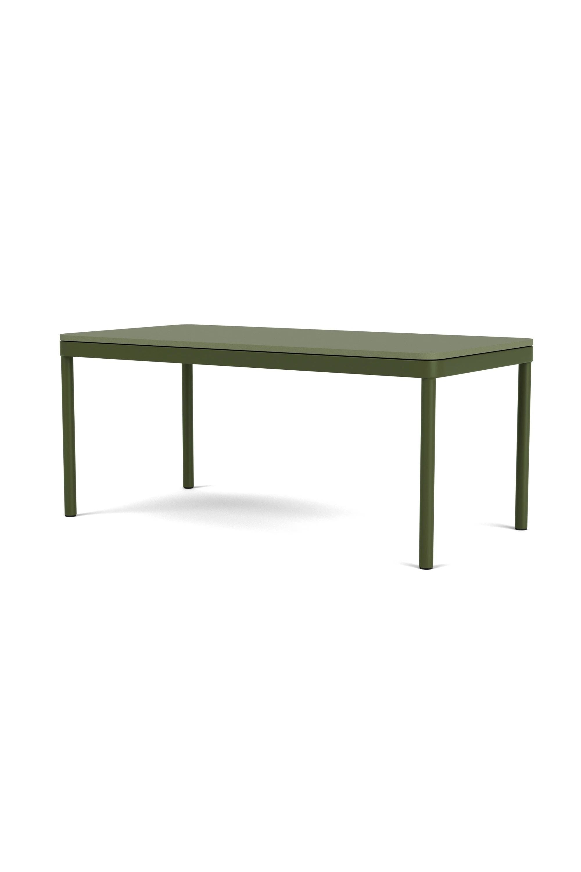 Vincent kültéri dohányzóasztal Olive Green Steel