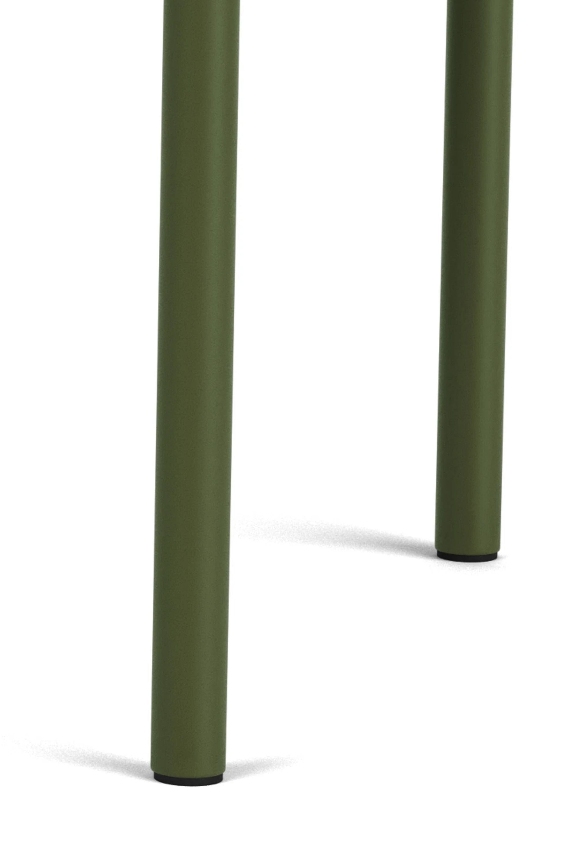 Vincent kültéri dohányzóasztal Olive Green Steel