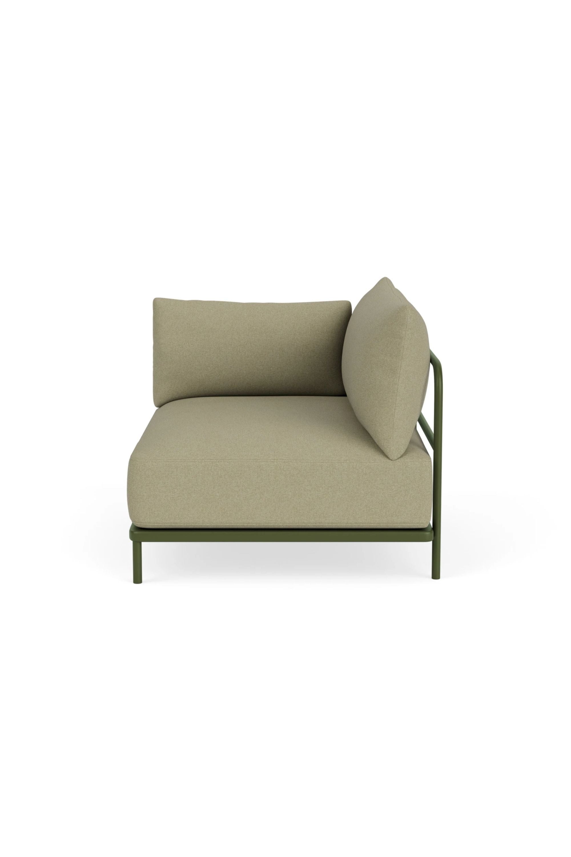 Vincent Outdoor Module 1 s arm left Clary Sage Green