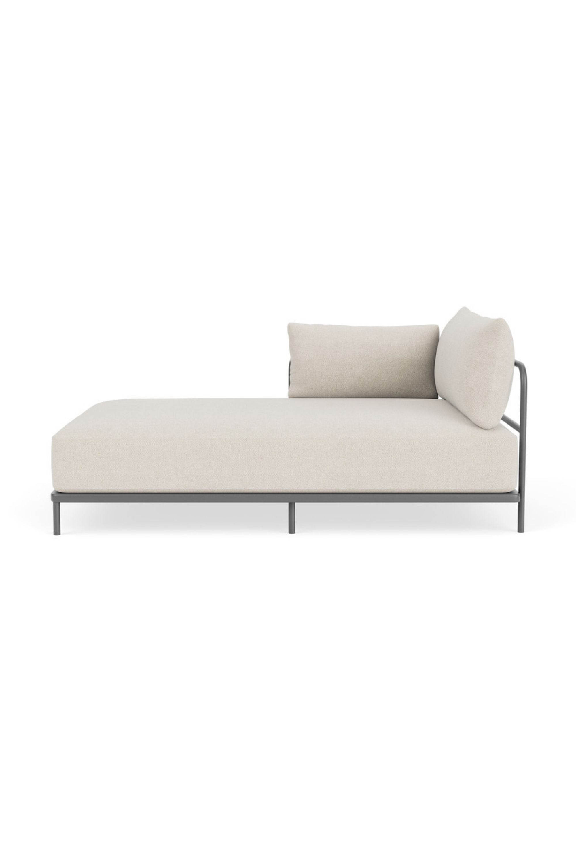Vincent Outdoor Chaise longue arm left Martinique