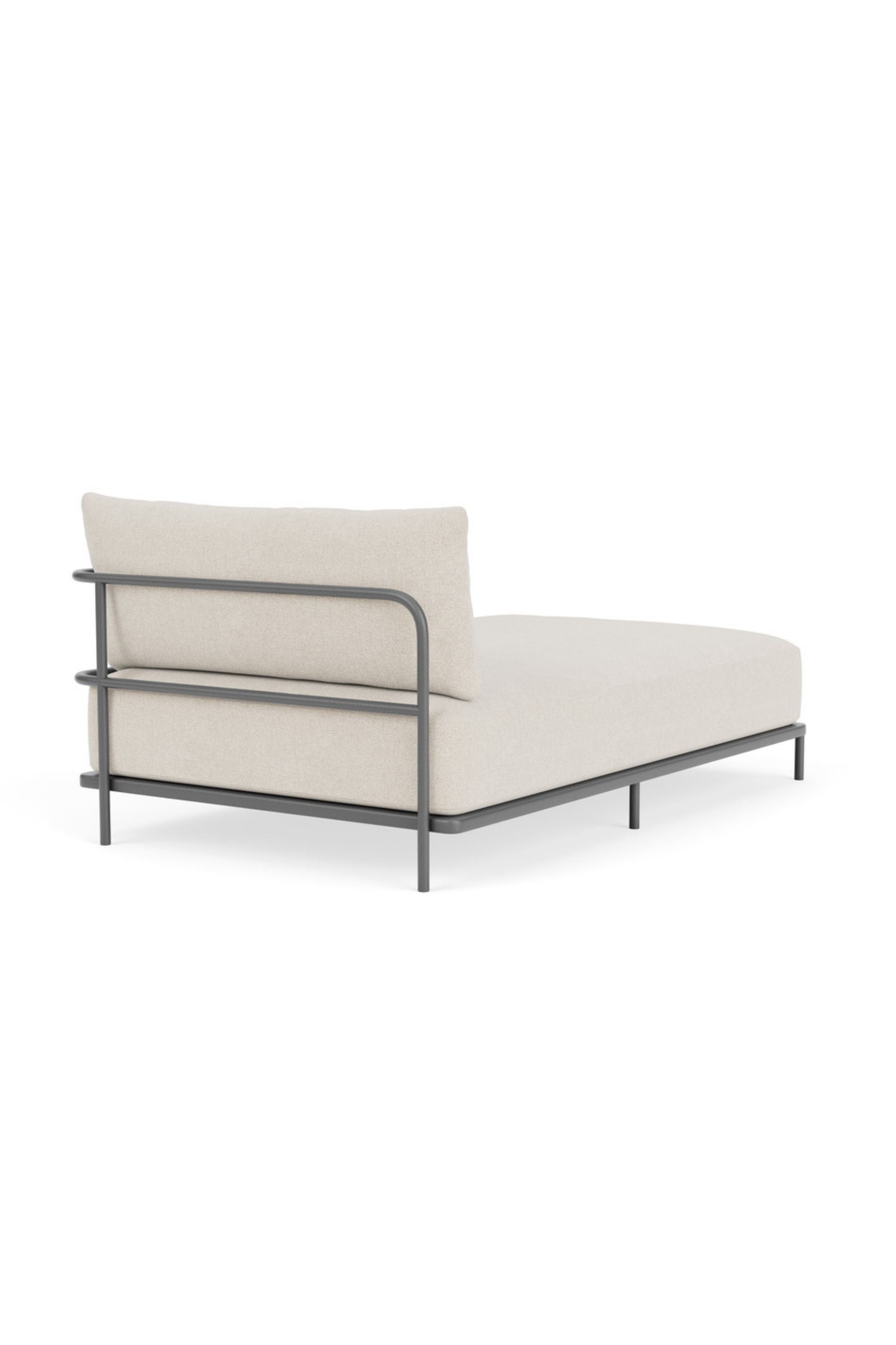 Vincent Outdoor Chaise longue arm right Martinique