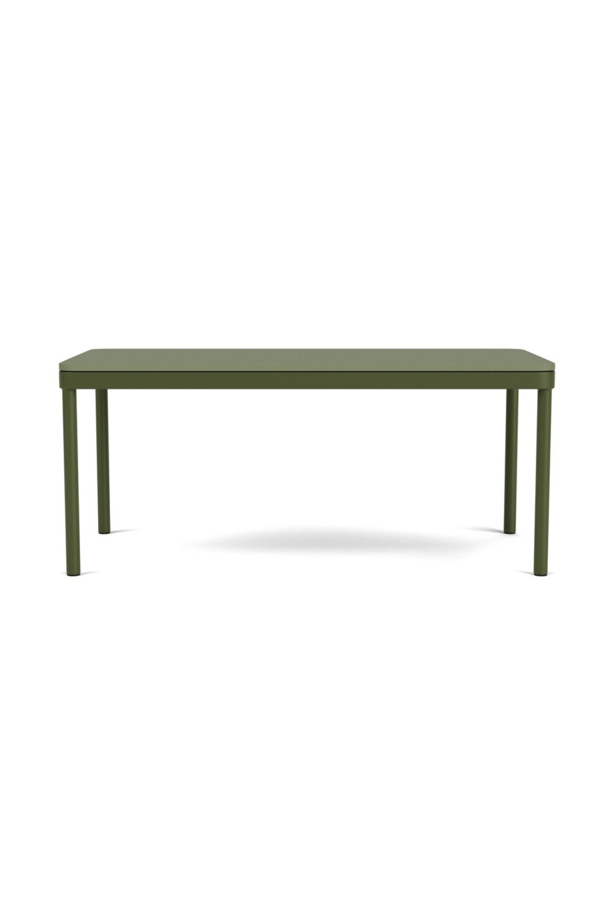 Vincent kültéri dohányzóasztal Olive Green Steel