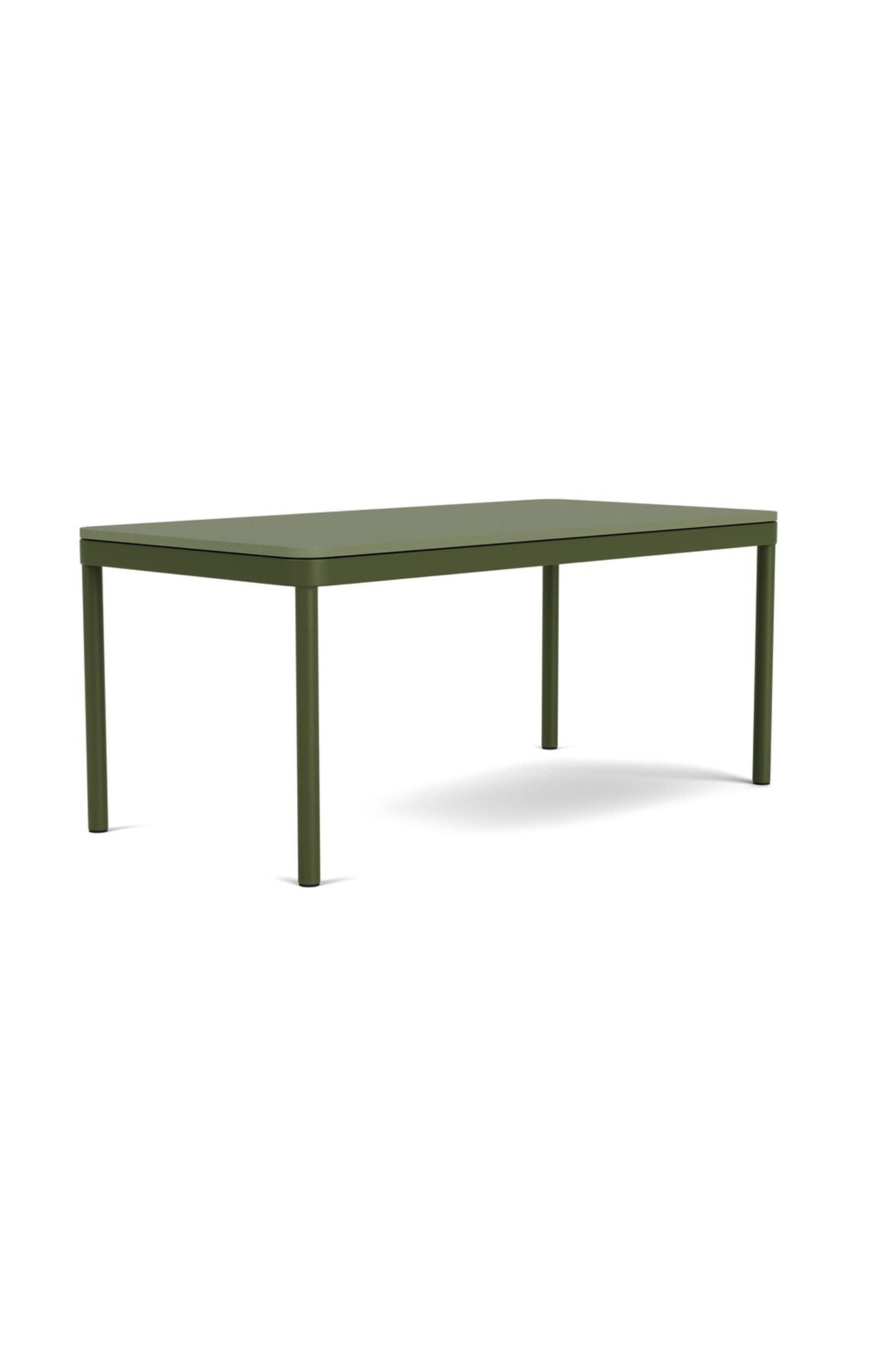 Vincent kültéri dohányzóasztal Olive Green Steel