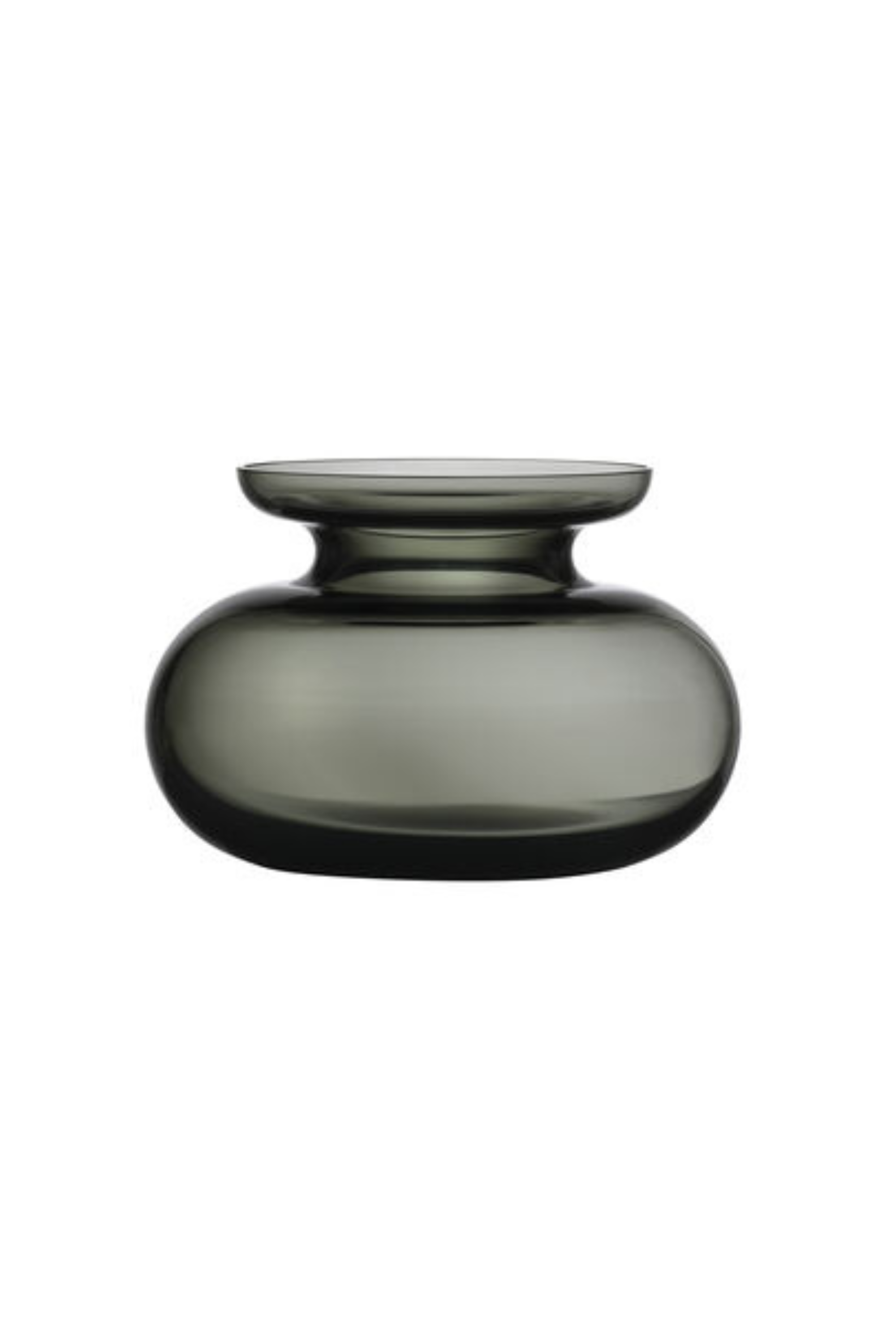 Inu Váza Füstszürke 23x25 cm