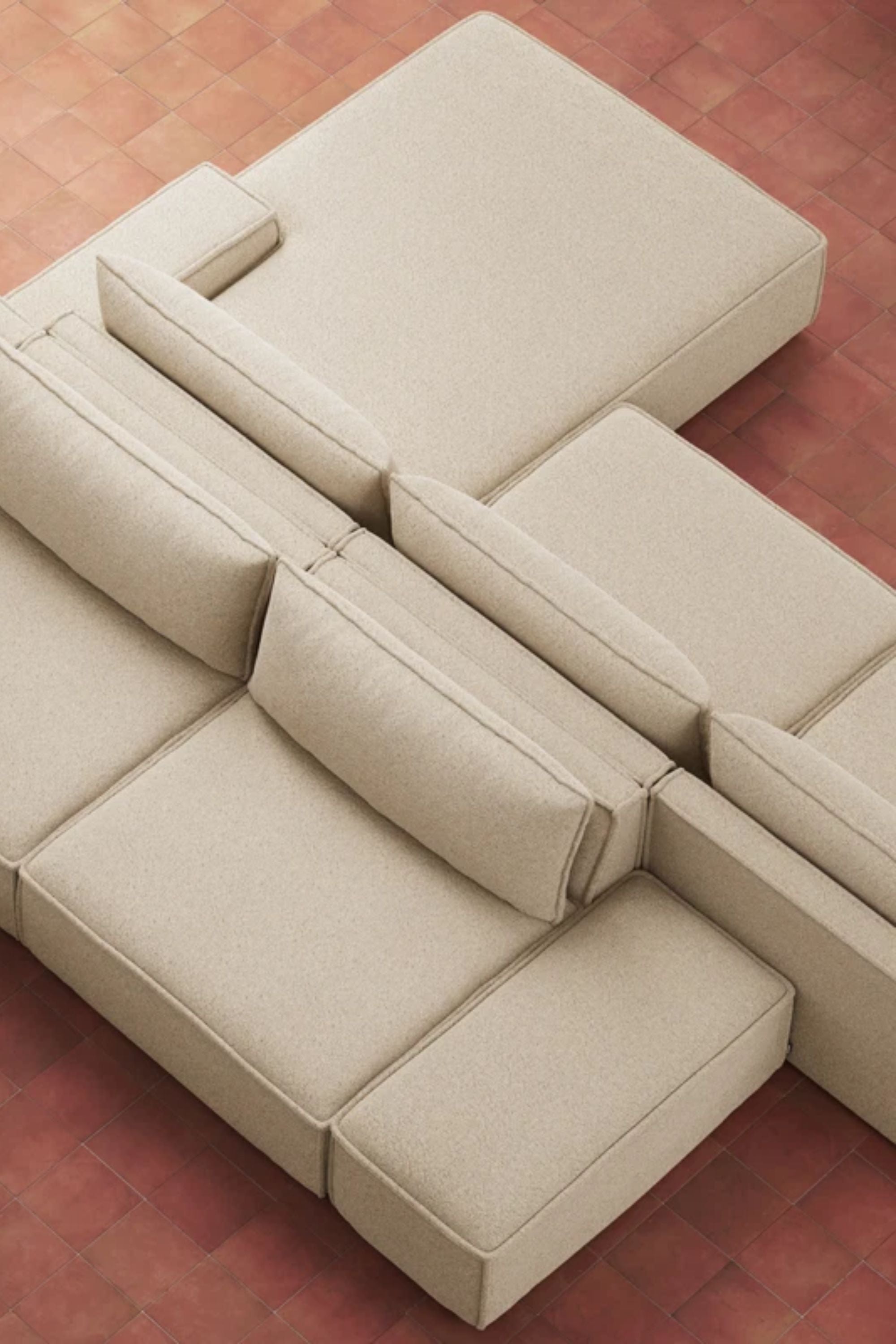 Daphne Sofa Module Corner Left Pasha Dune