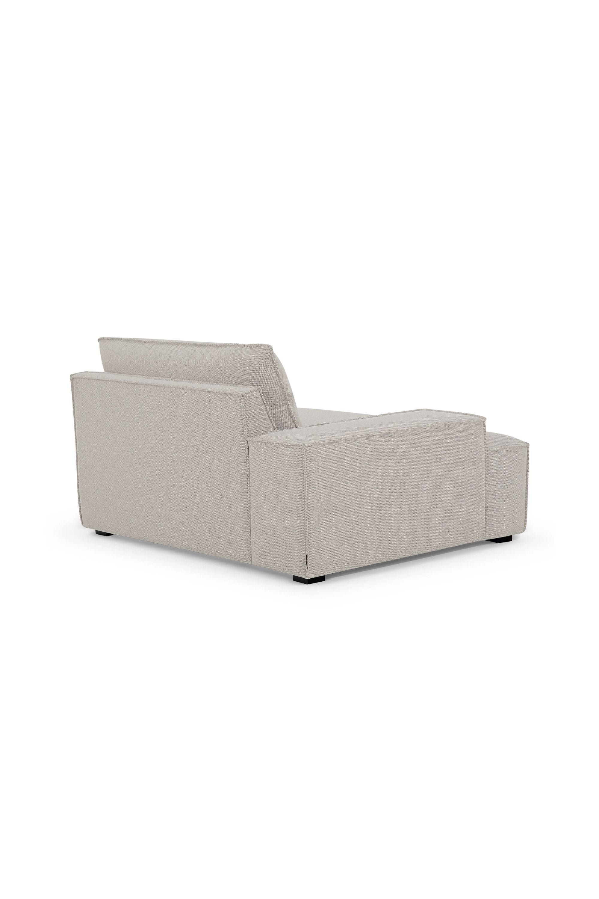 Daphne Sofa Module Left Armrest Agnes Brown