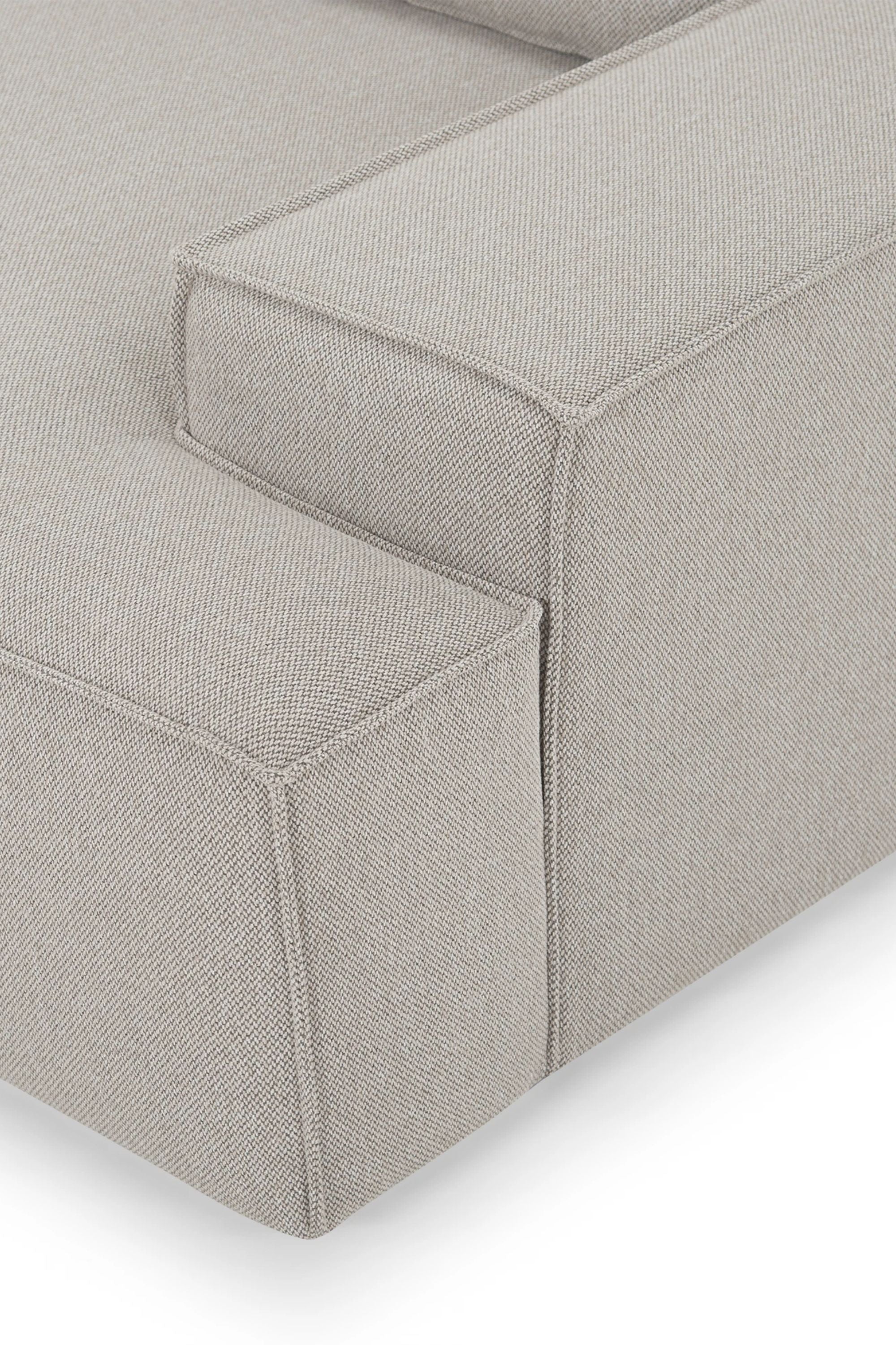 Daphne Sofa Module Right Armrest Agnes Brown