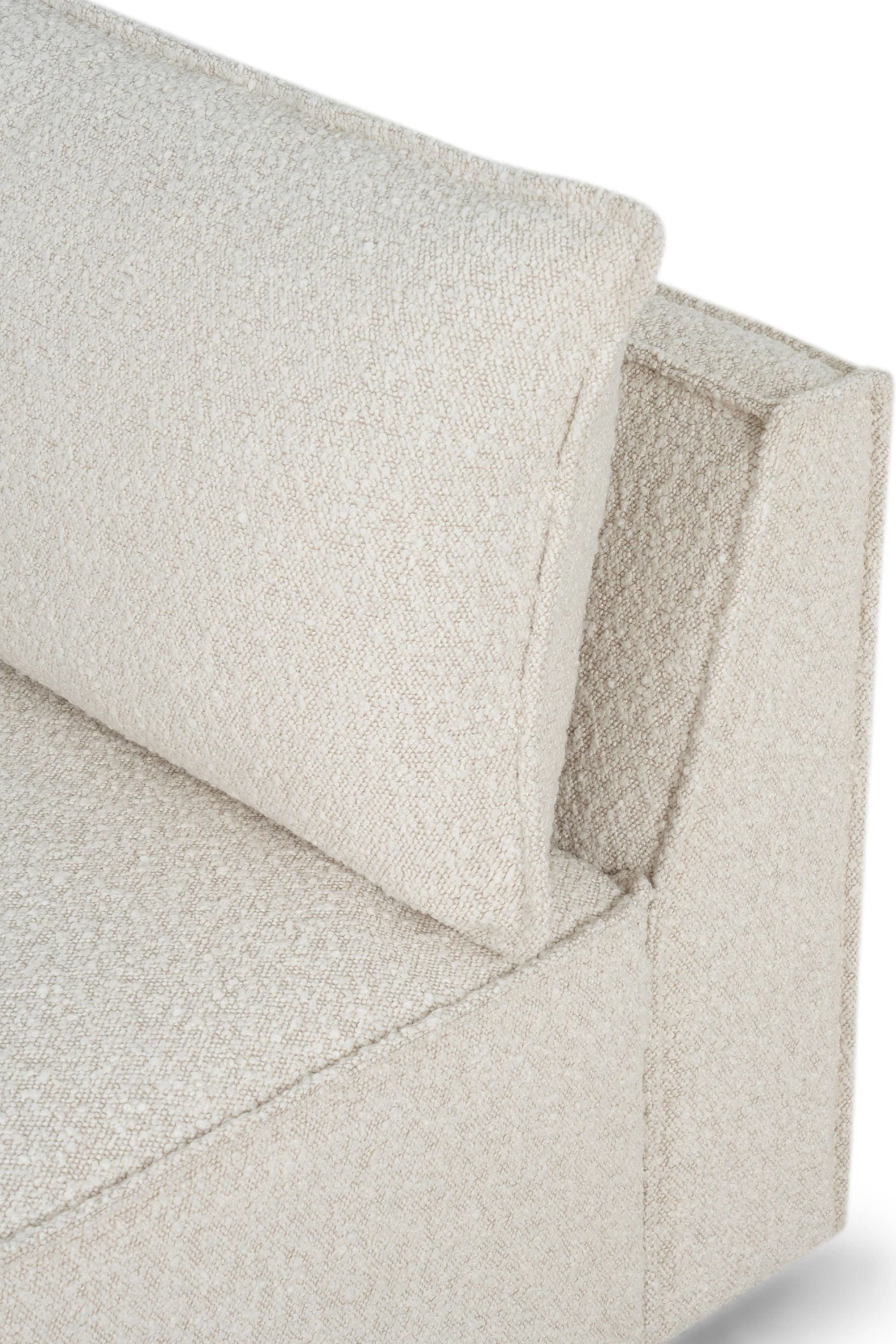 Daphne Sofa Module Right Armrest Maya Cream