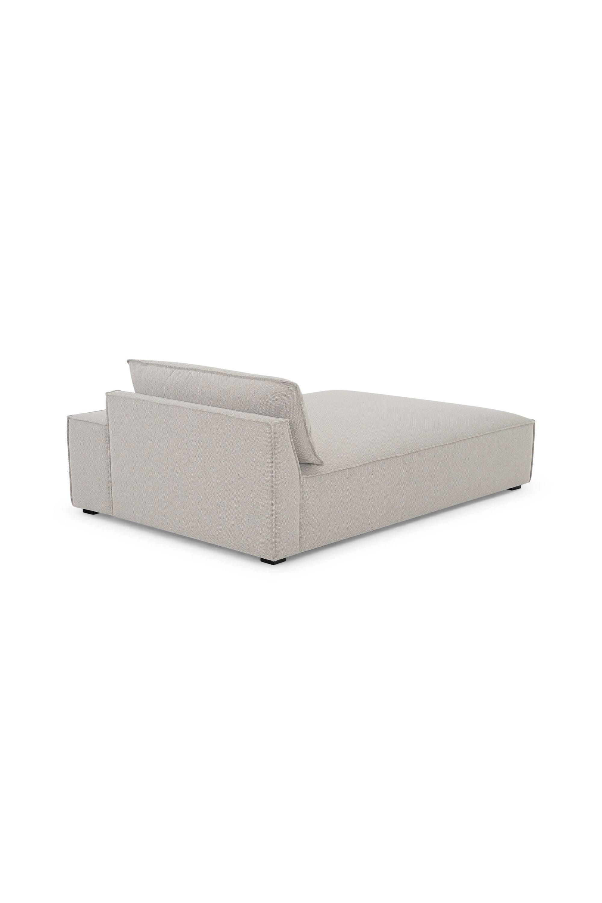 Daphne Sofa Module Right Chaise Longue Agnes Brown