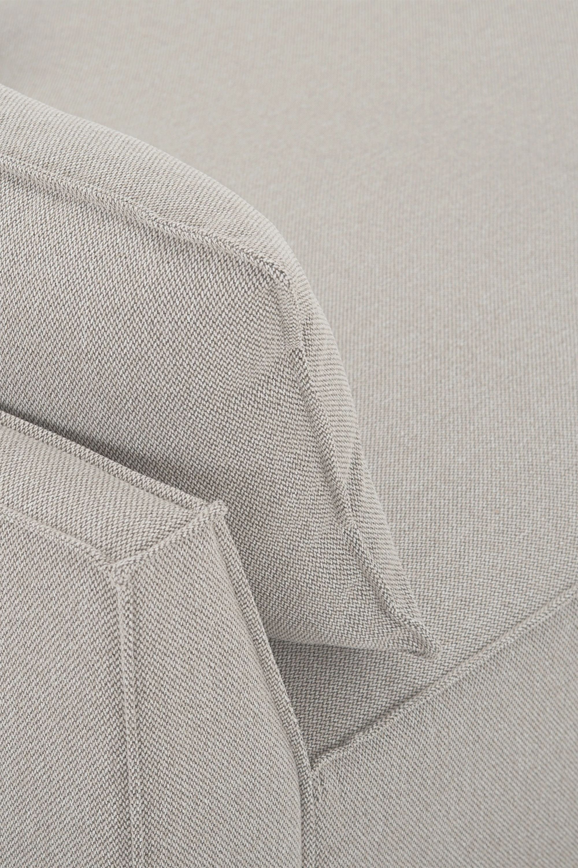 Daphne Sofa Module Right Chaise Longue Agnes Brown