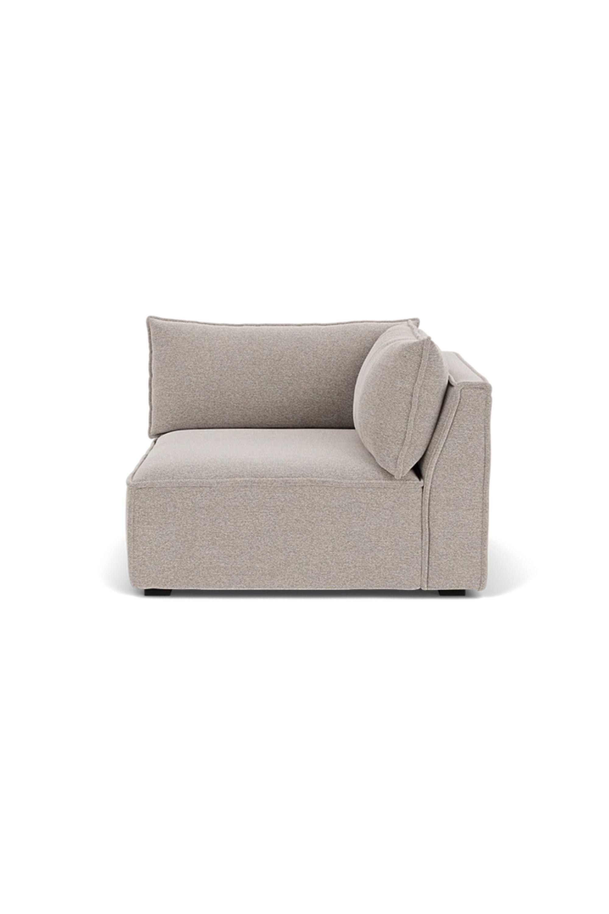 Daphne Sofa Module Corner Right Agnes brown