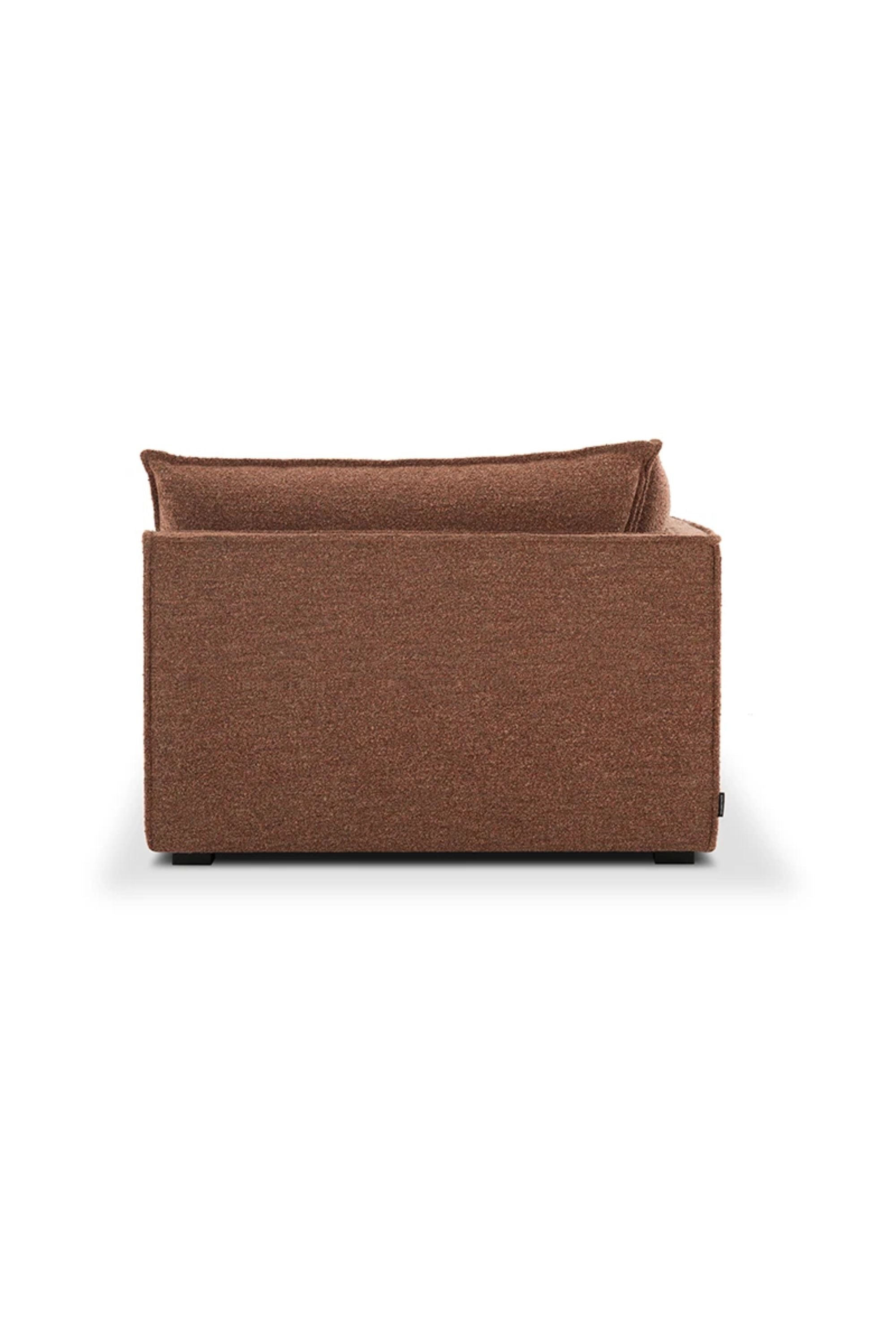 Daphne Pebble Rust moduláris kanapé jobb sarok elem