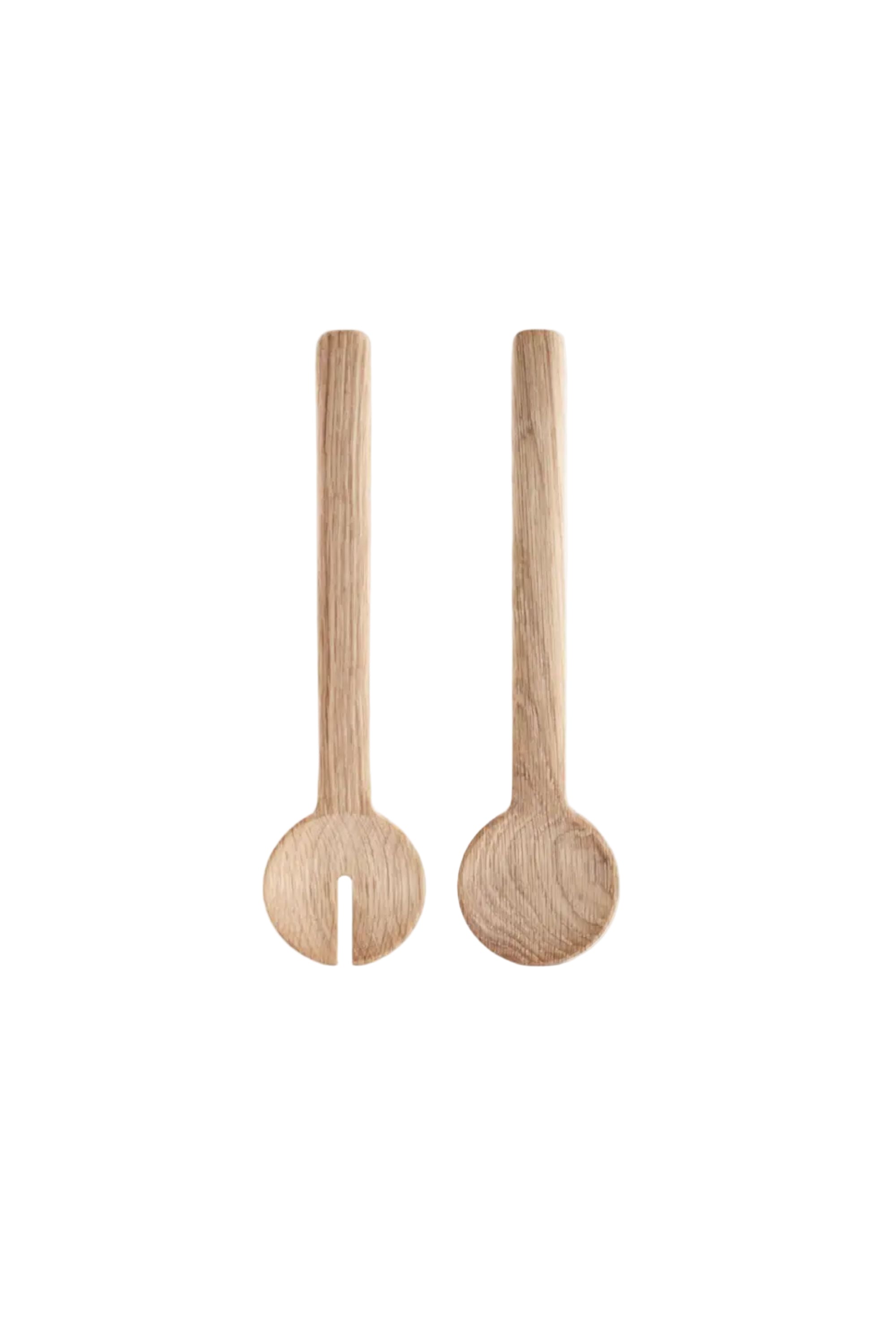Salad Set Oak