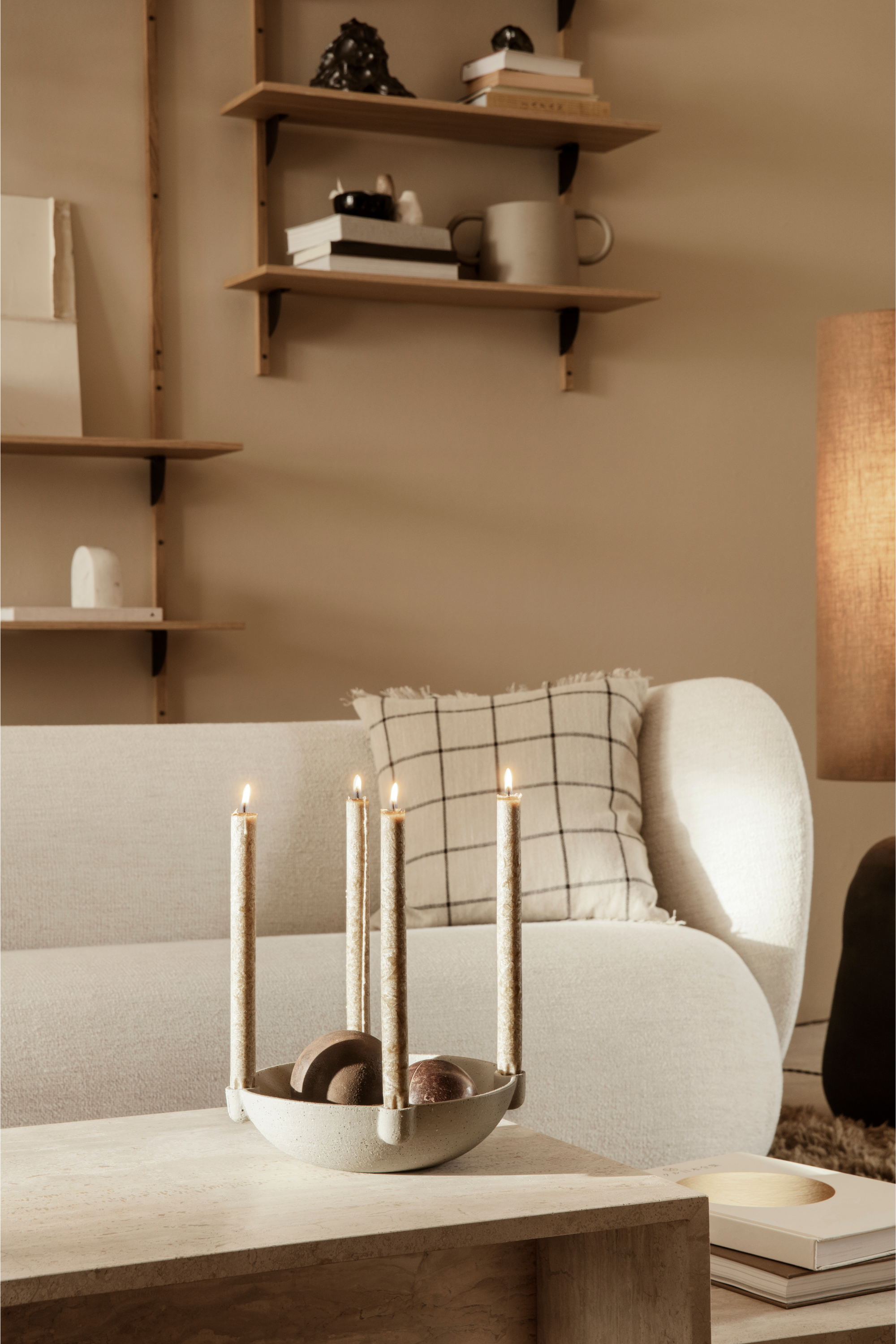 Nyugodt párna teve/fekete