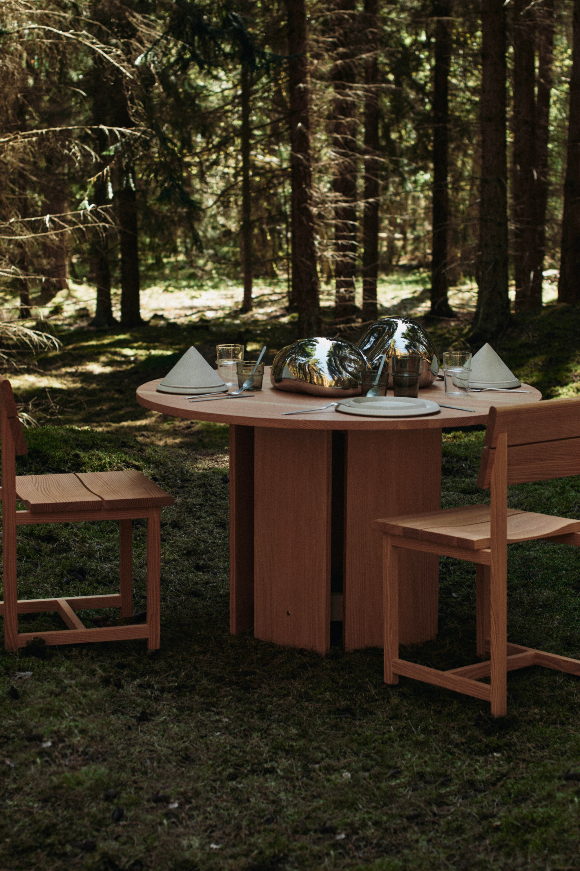 Bellure darab kerek ezüst