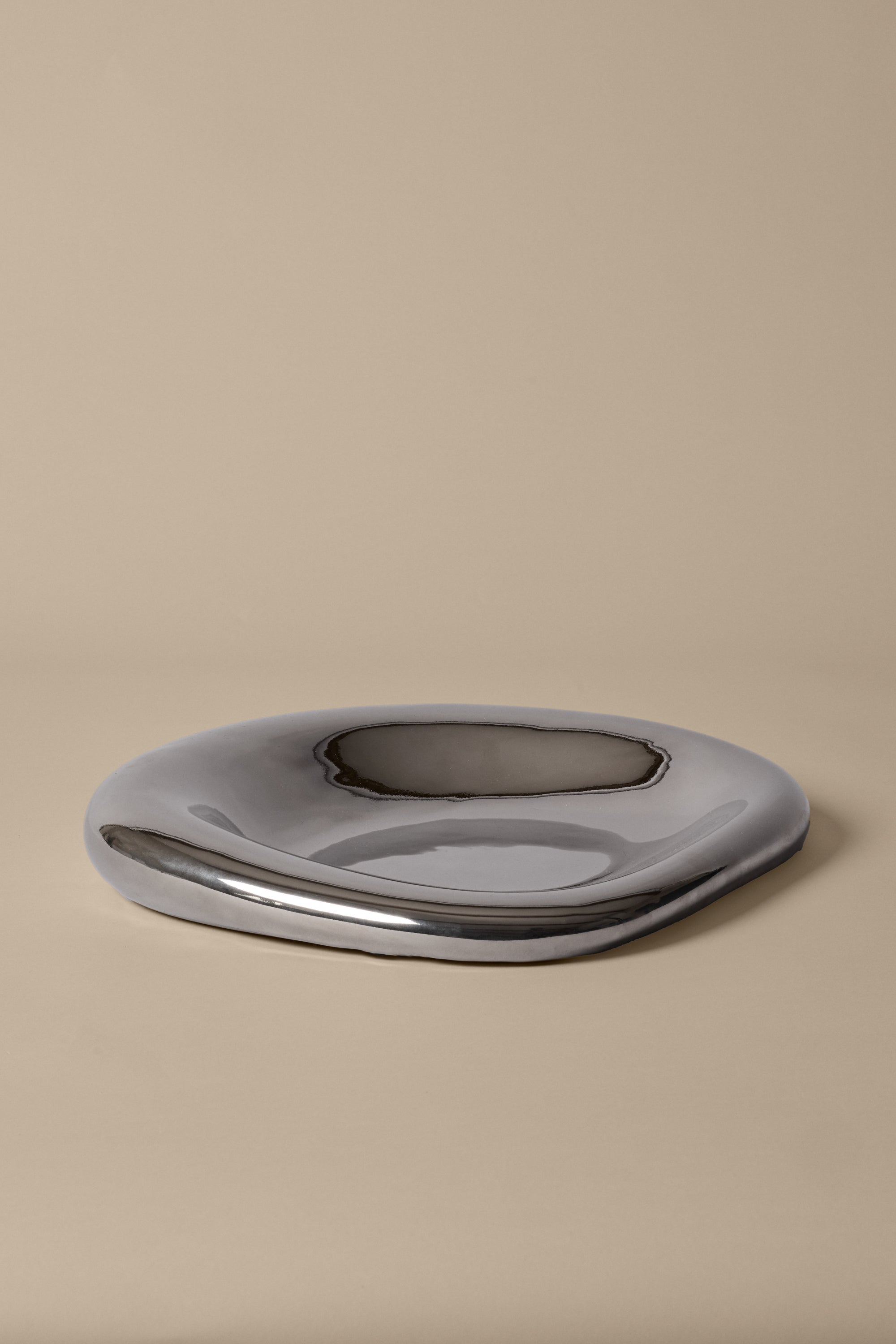 Bellure ezüst asztaldísz ø35