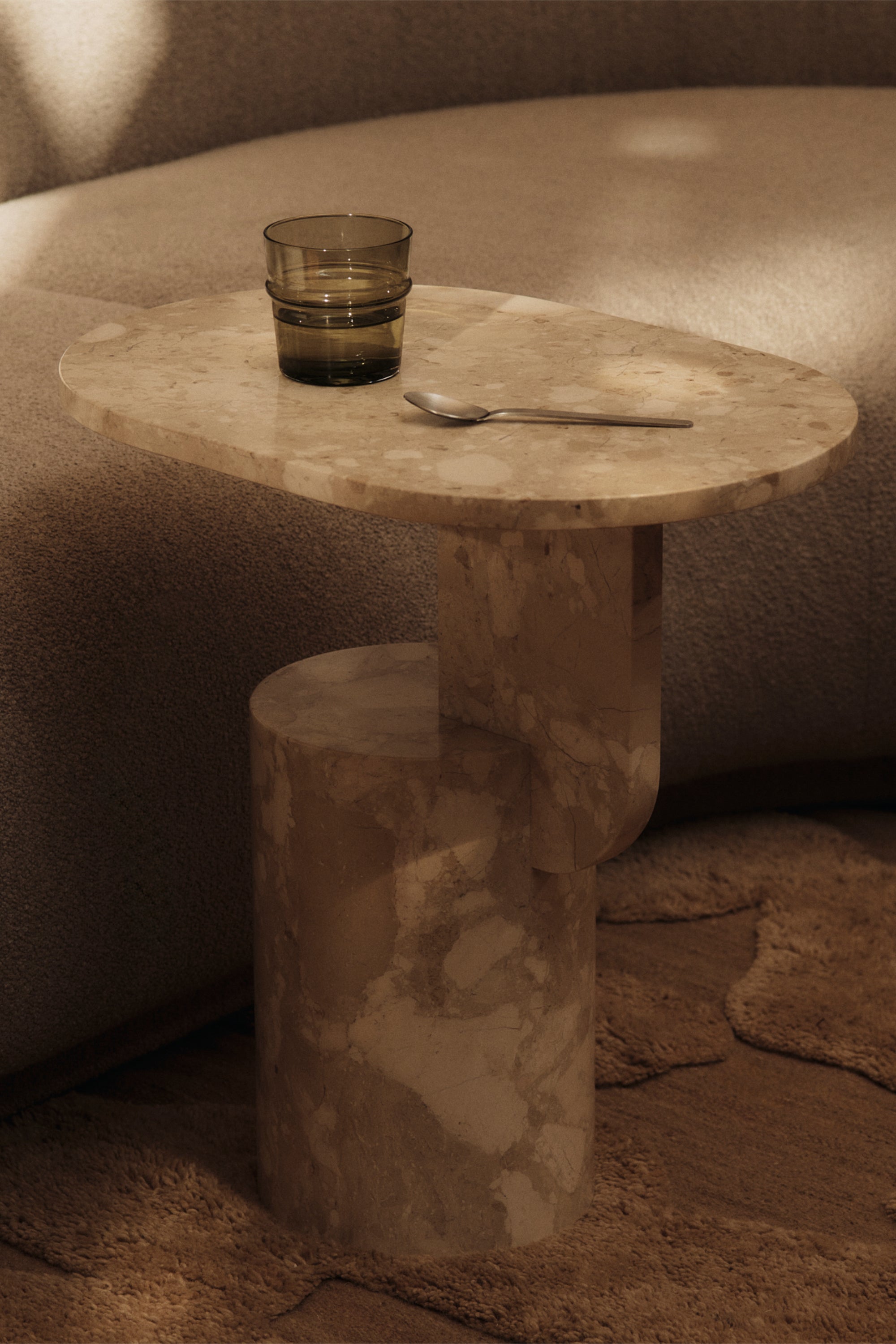 Insert Side Table Stone