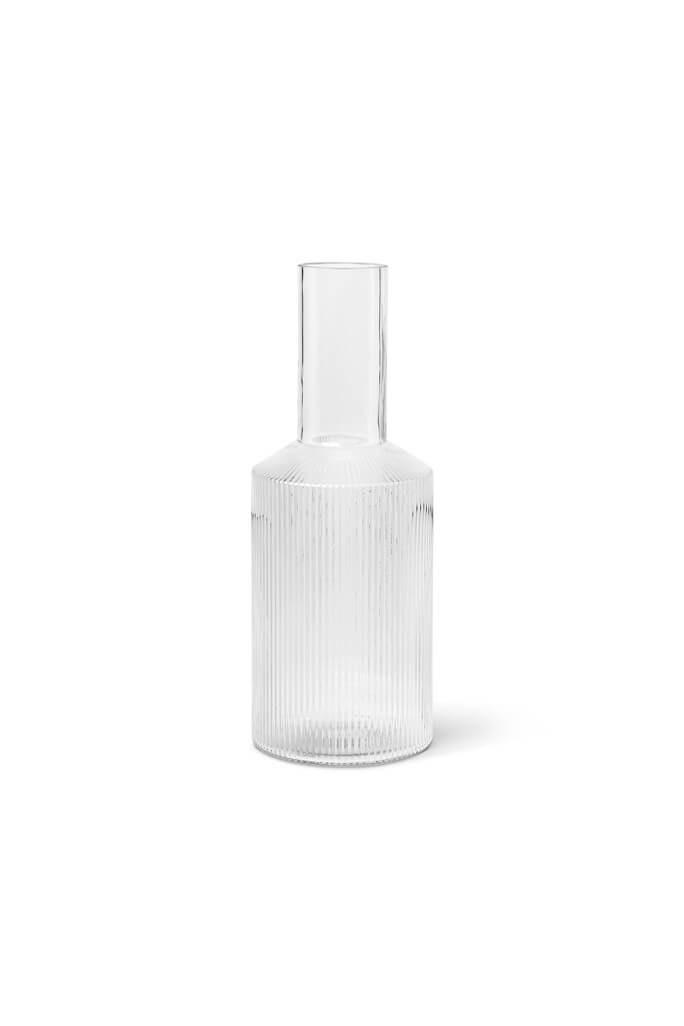 Ripple Carafe Clear | ferm LIVING | Home of Solinfo