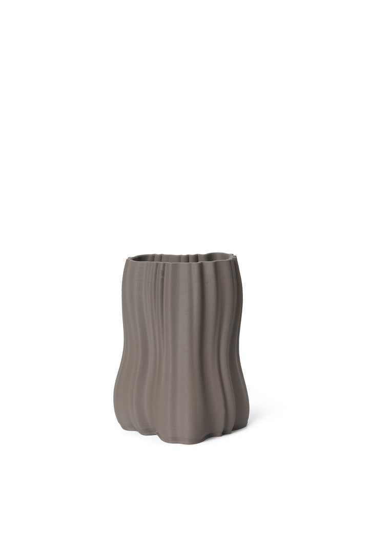 Moire Vase - Anthracite | ferm LIVING | Home of Solinfo