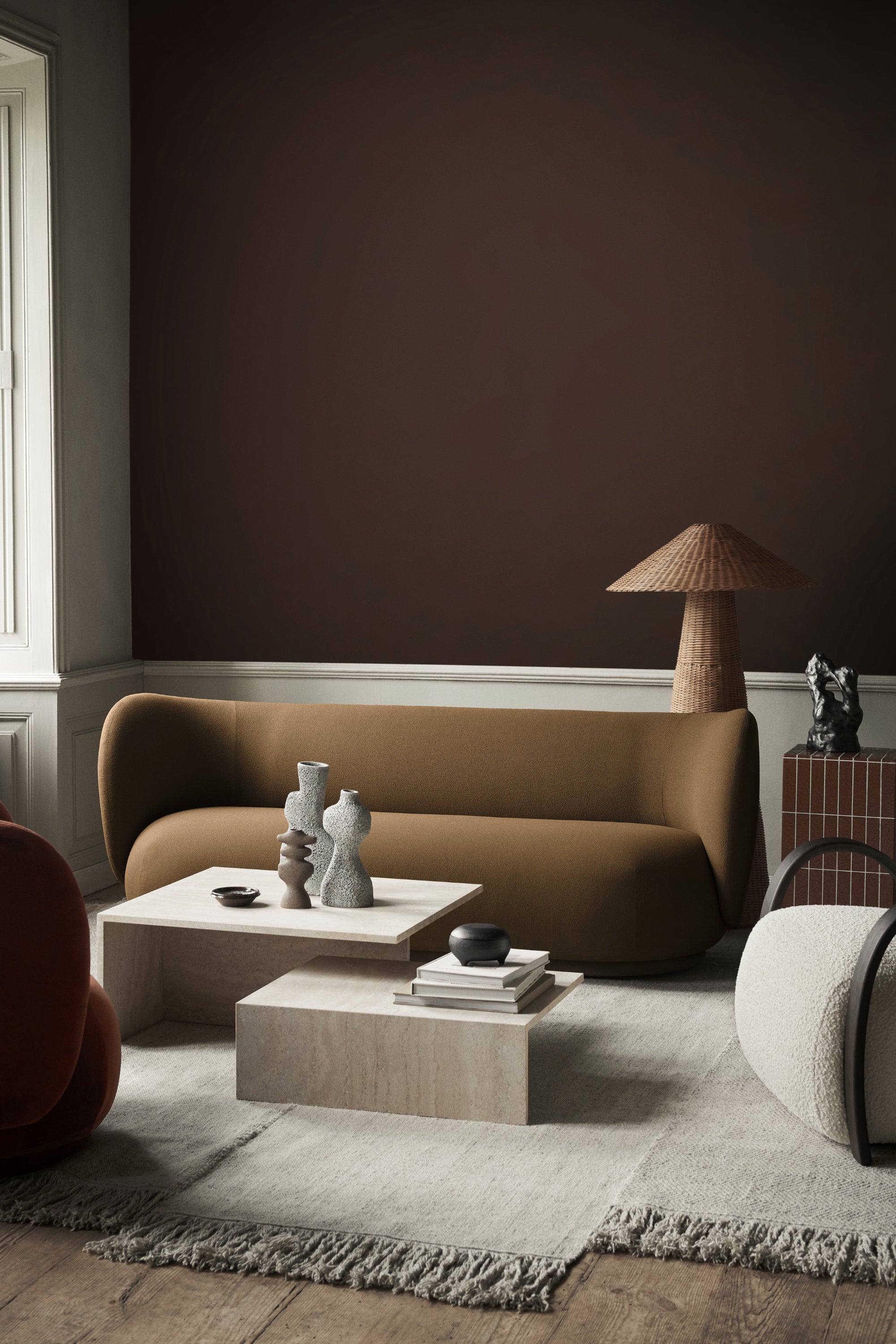 Rico Sofa 2 Brushed Sand