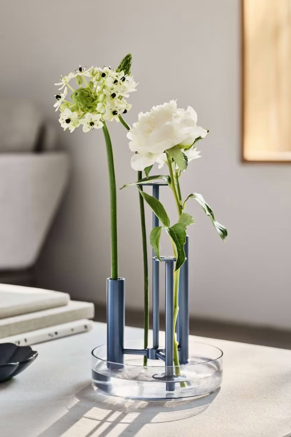 Ikeru Vase High Dusk Blue | Fritz Hansen | Home of Solinfo