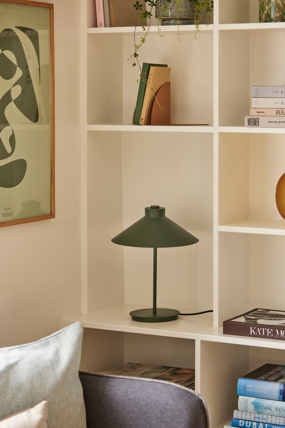 Origami narancssárga könyvtámasz