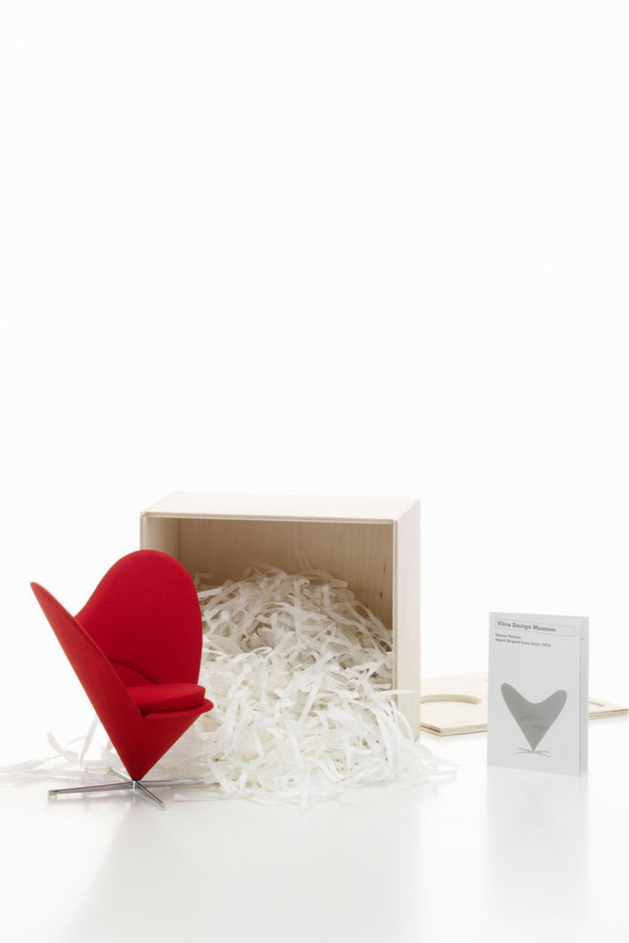 Miniatűr szív alakú szék