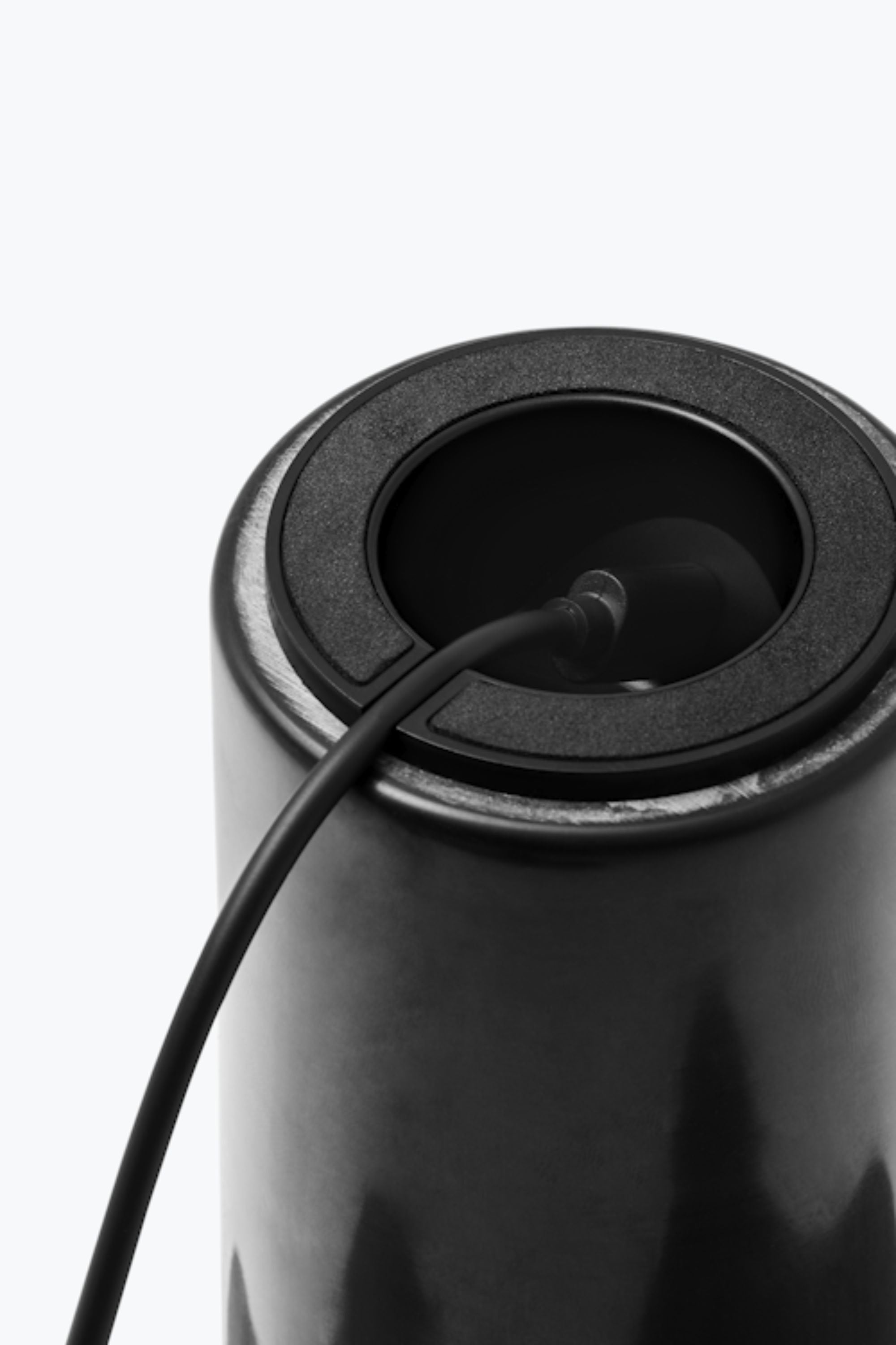 Kizu Black Marble Portable Table Lamp