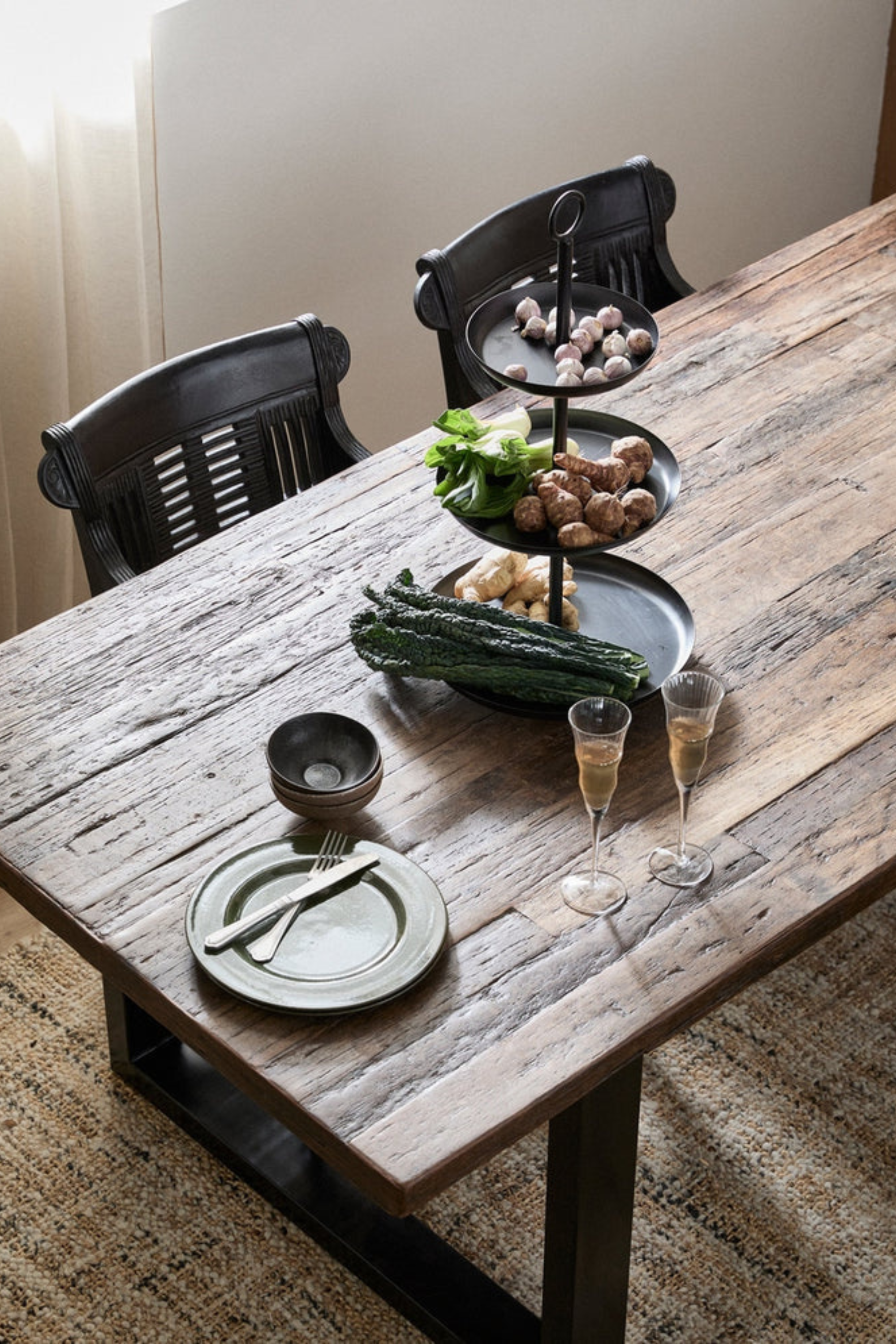 Inez Bowl S, matte black