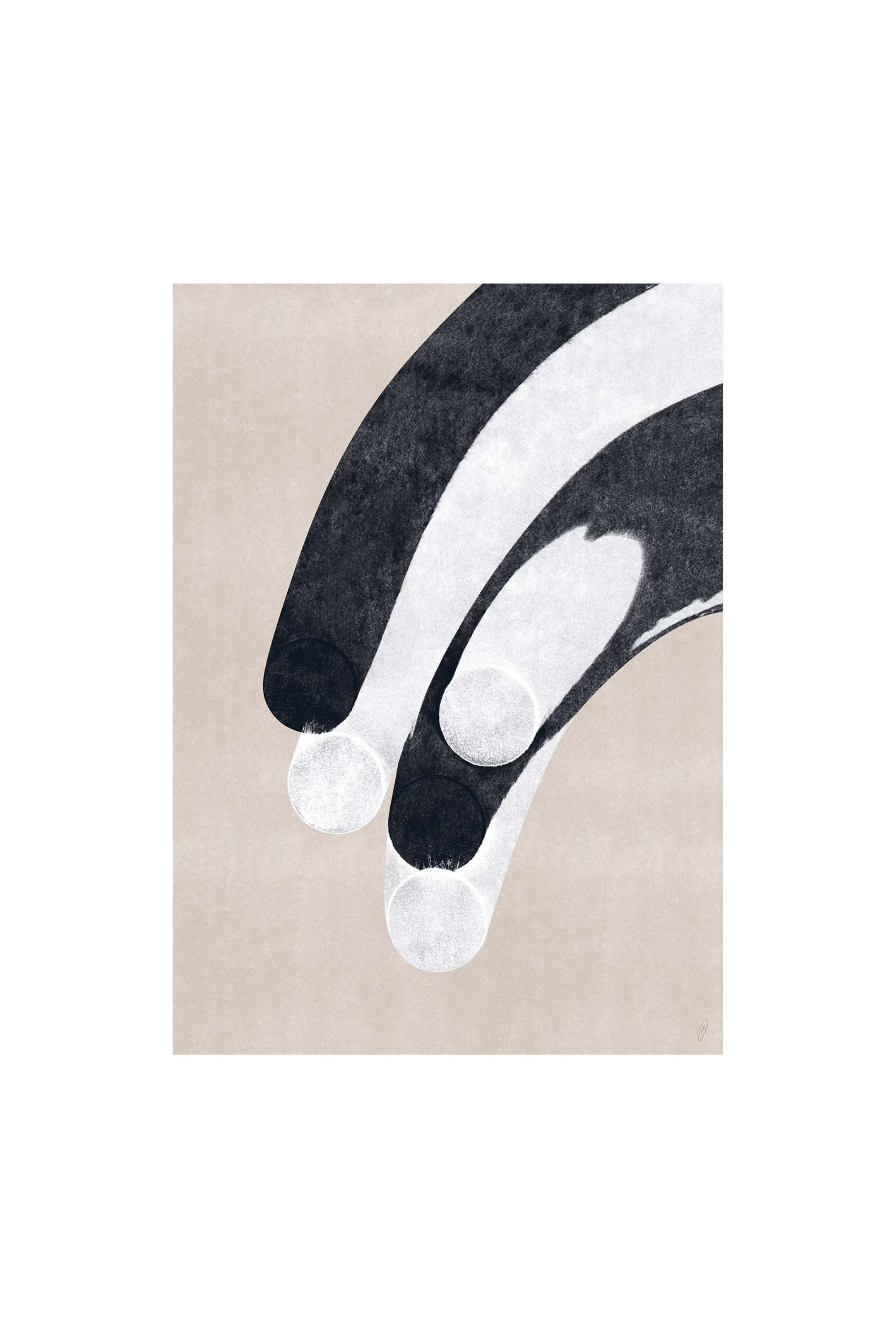 Drift 01 By Tenna Elisabeth Studio 50x70