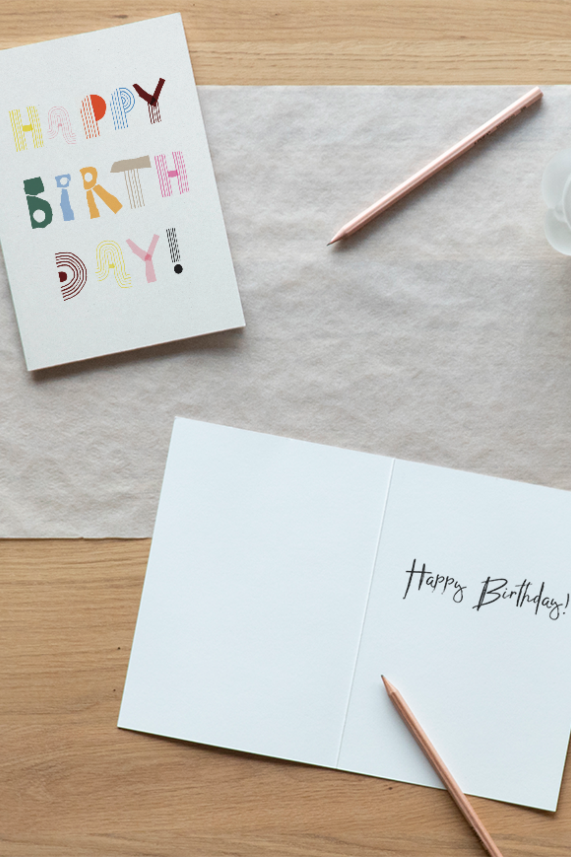 Happy Birthday art card