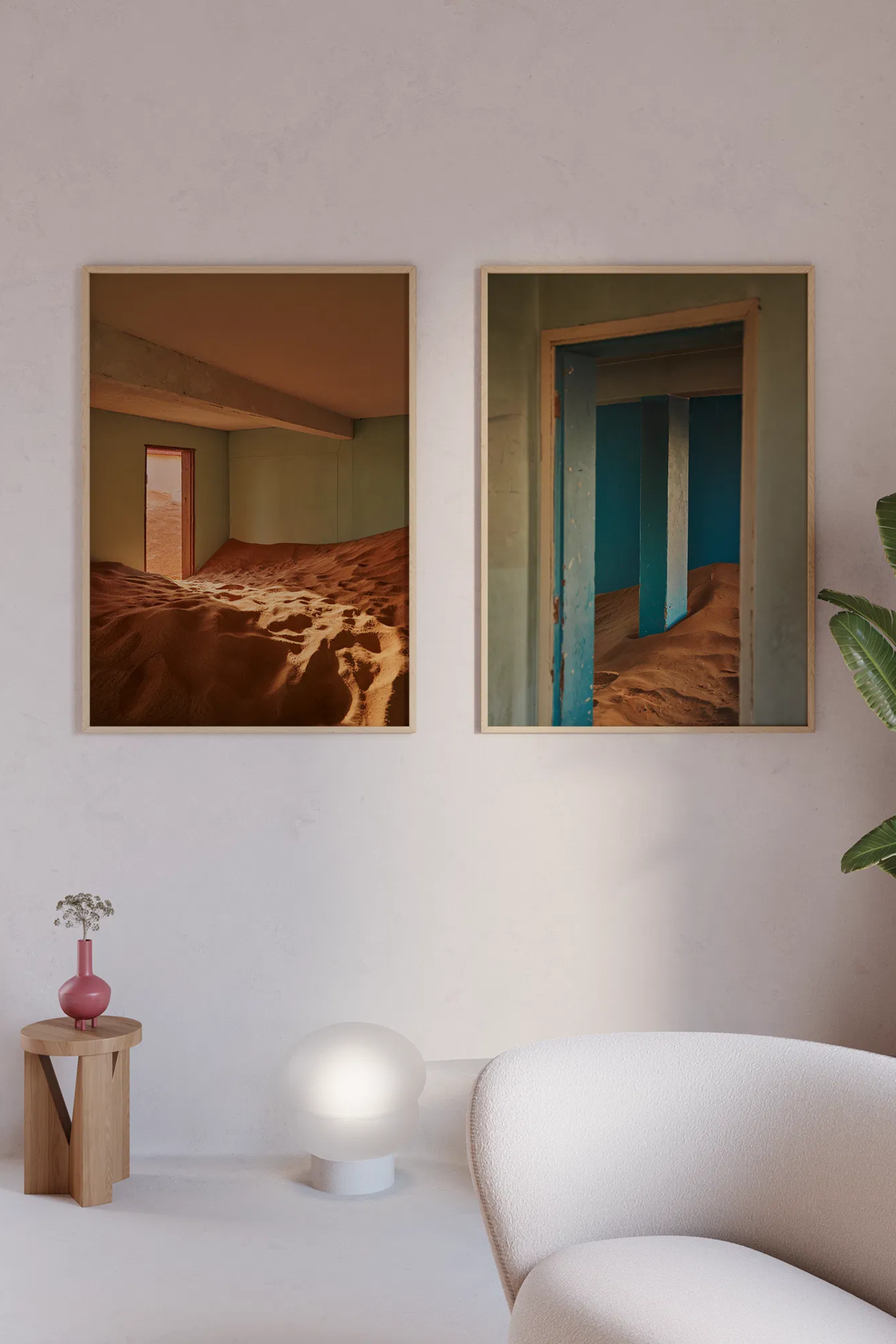 Sand Village I Poster 50x70