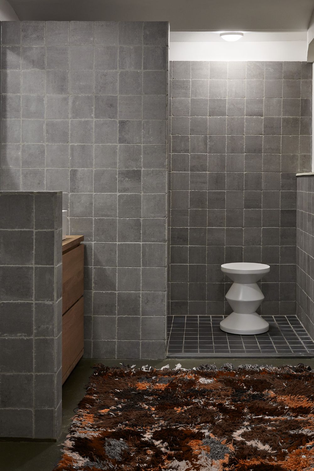 Zig Zag Stool White | Polspotten | Home of Solinfo