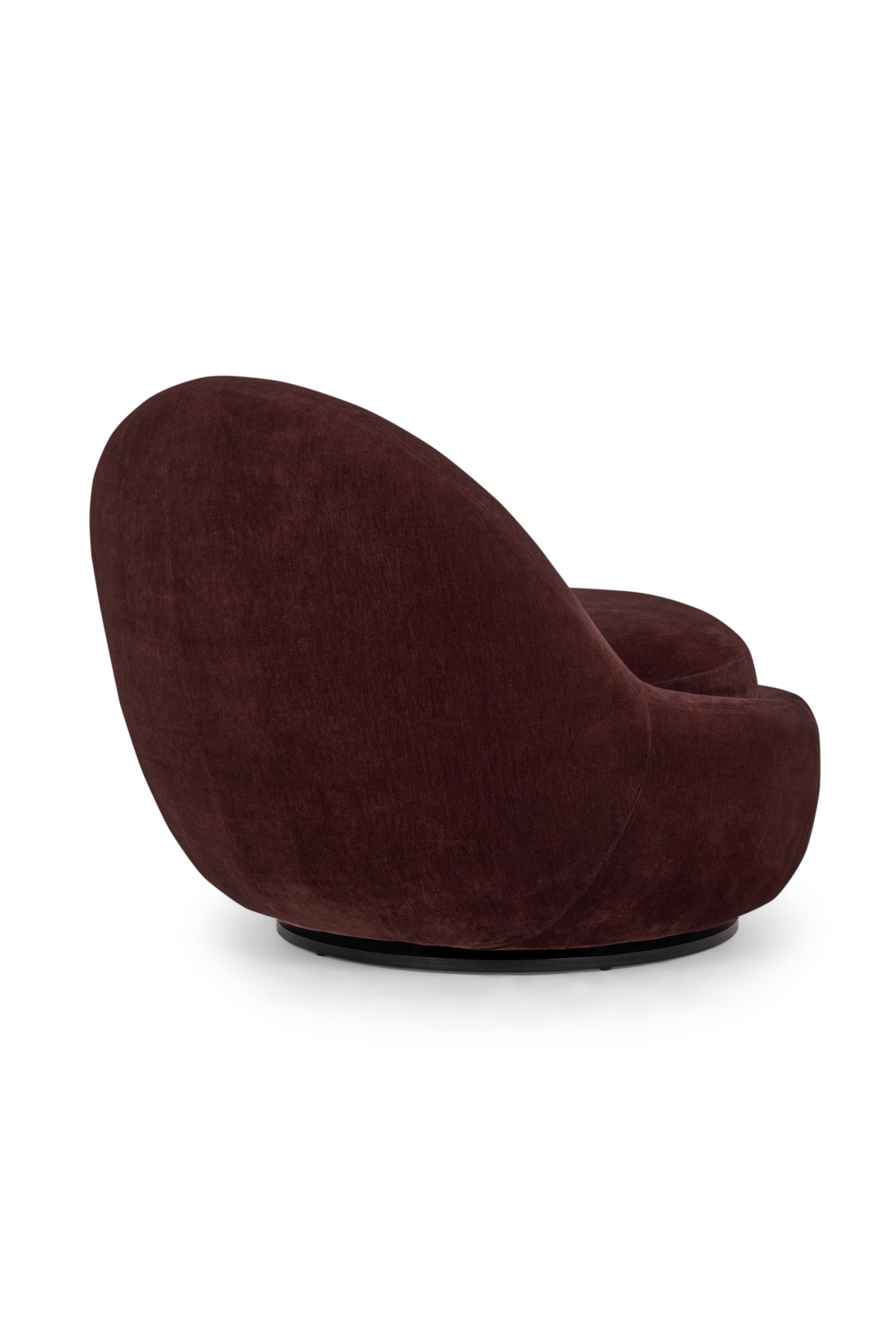 Babette Moss Burgundy forgó fotel